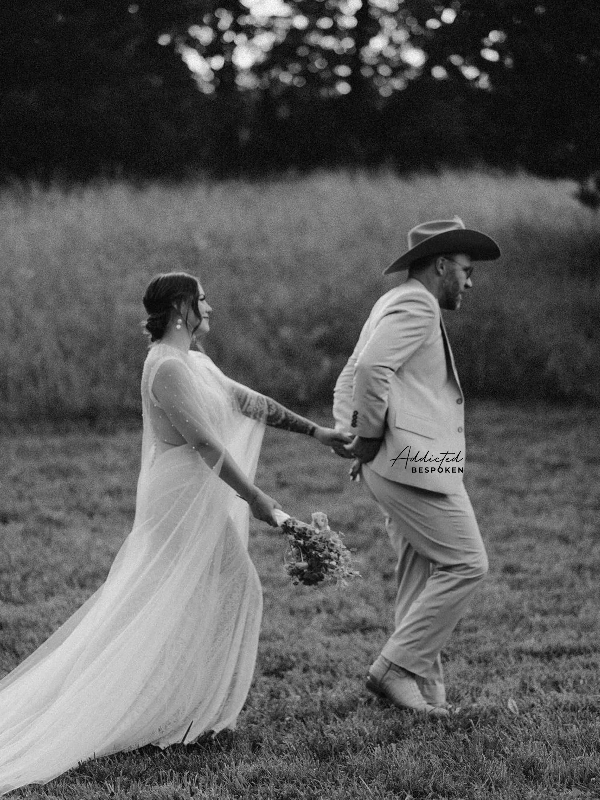 Adorned Floral Wedding Suit - Image 6