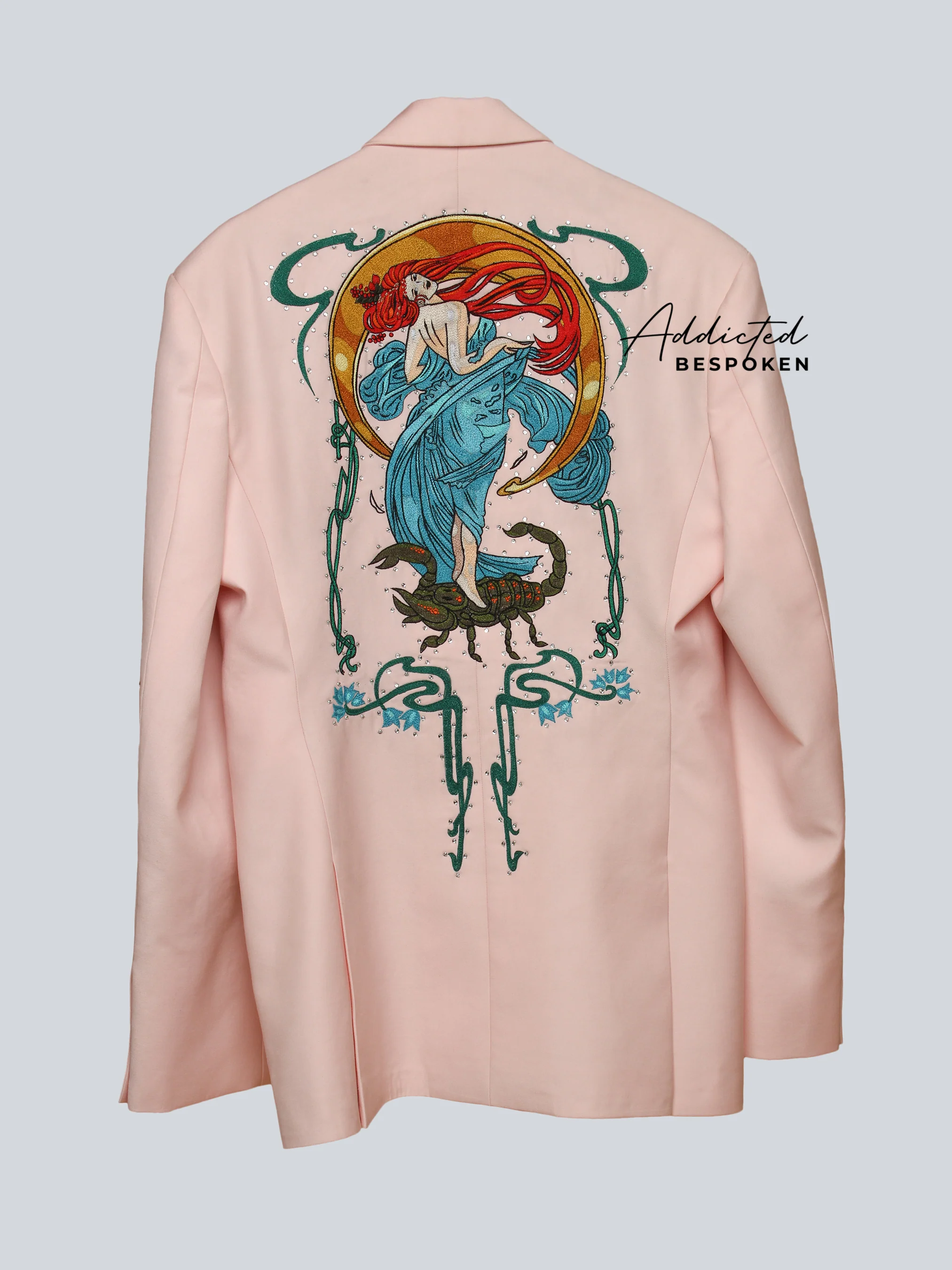 Art Deco Inspired Embroidered Attire - Image 3
