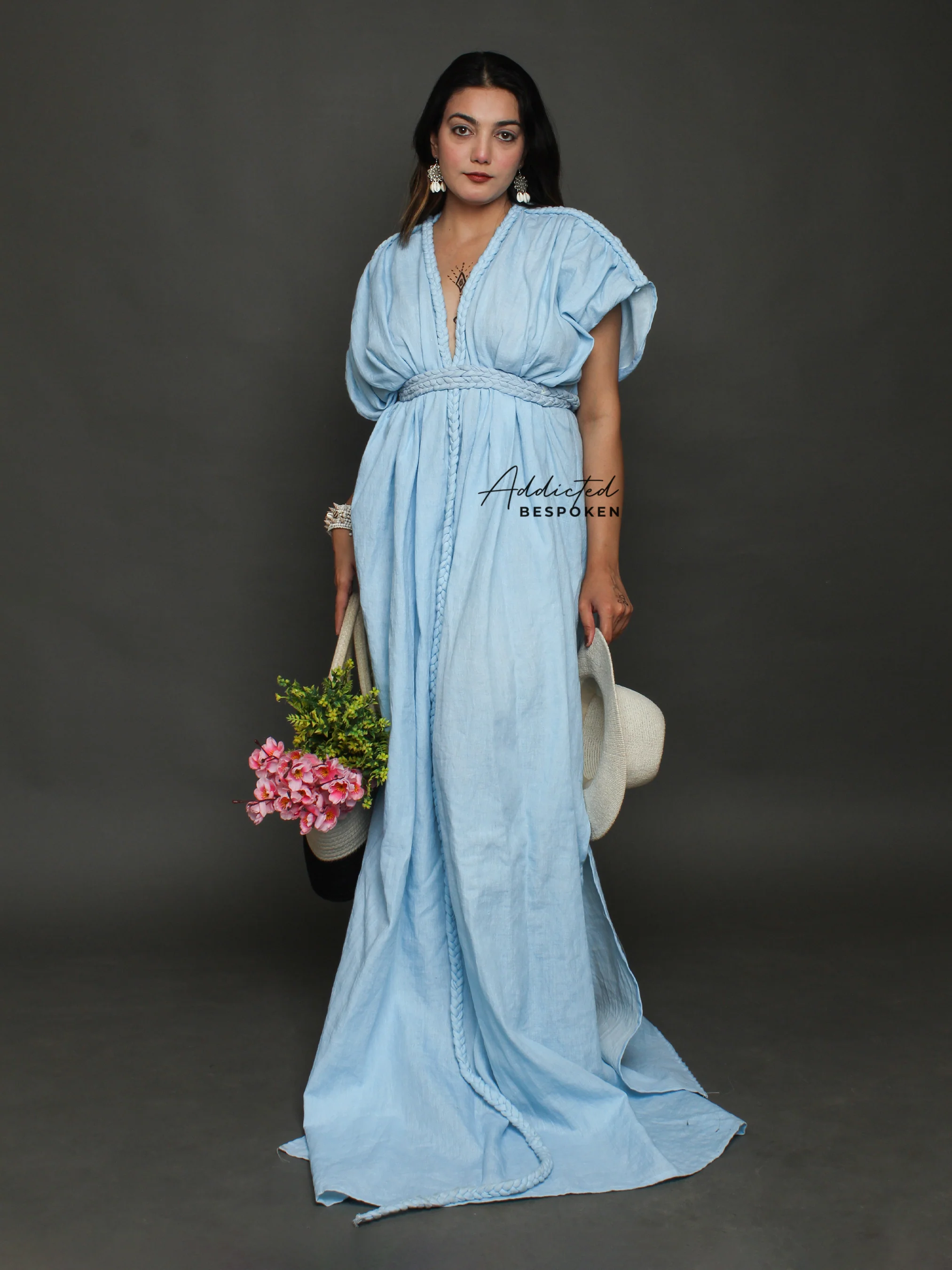 Azure Boho Dress - Image 2