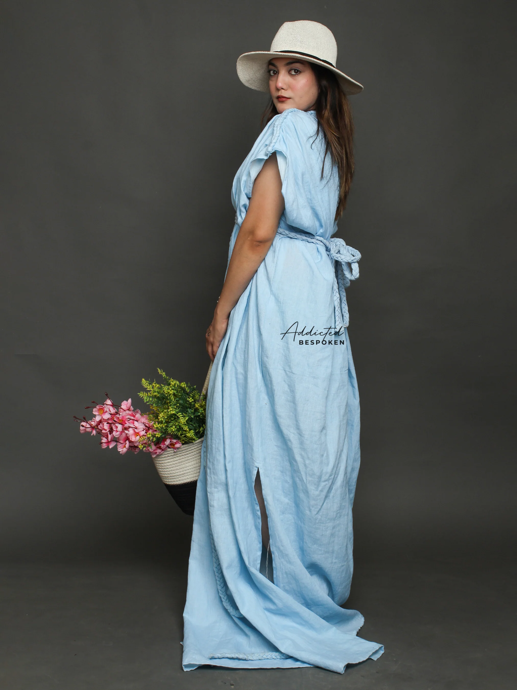 Azure Boho Dress - Image 3
