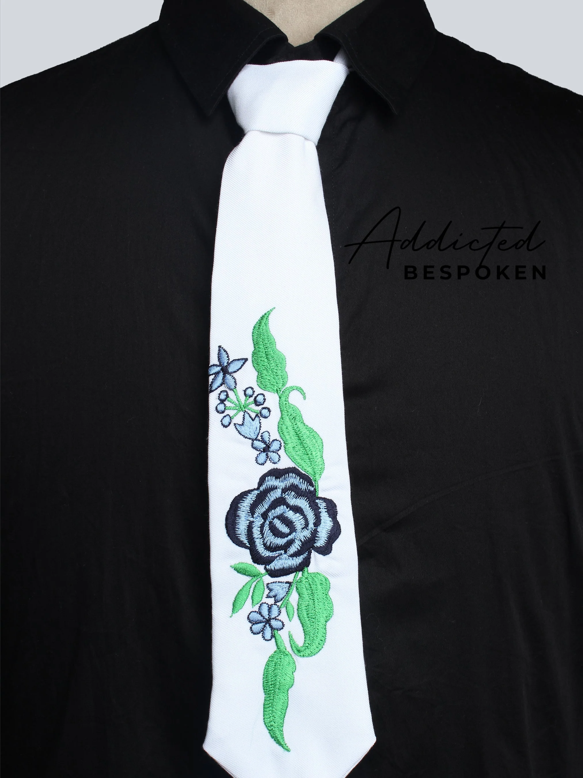 Azure Mystical Roses Outfit - Image 7