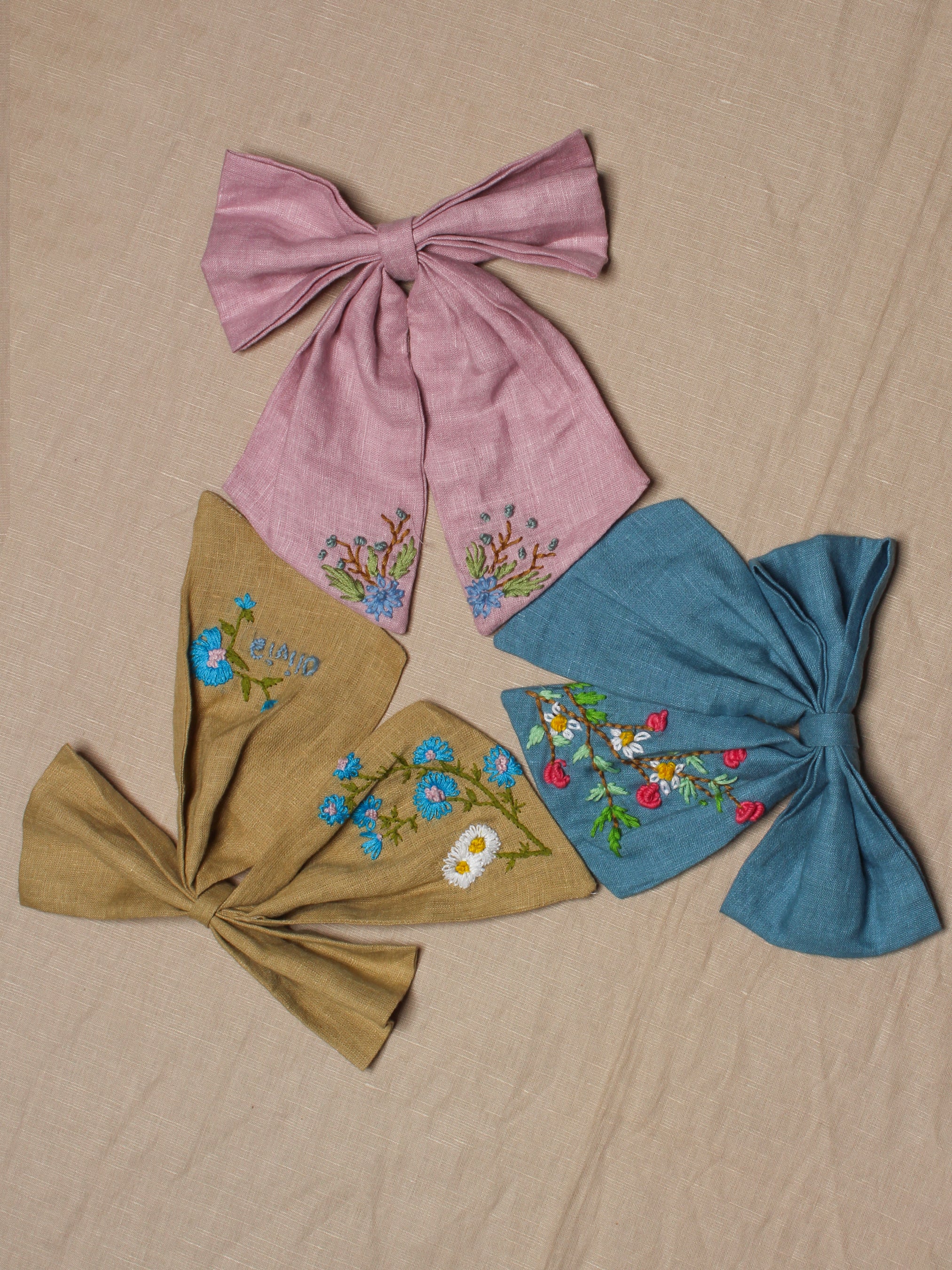 Bespoke Bloom Hair Bow - Image 2