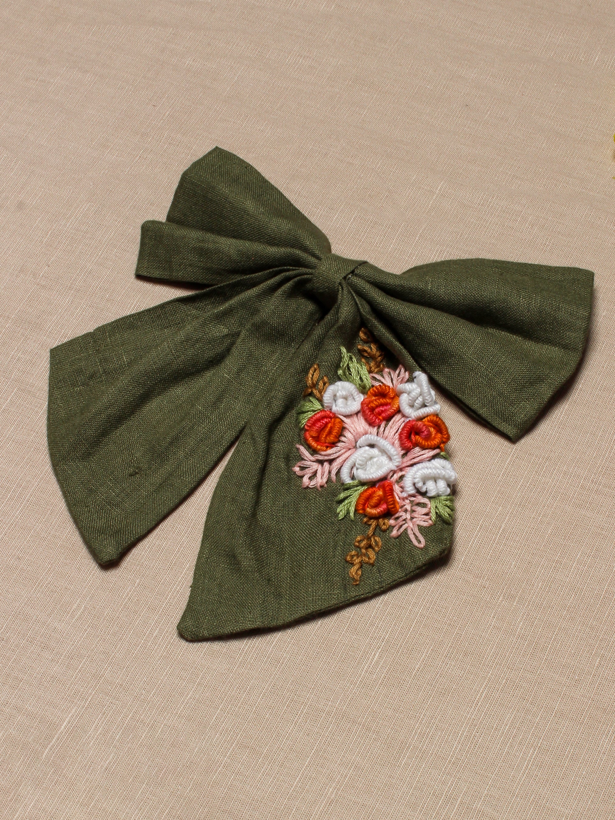 Bespoke Bloom Hair Bow - Image 5