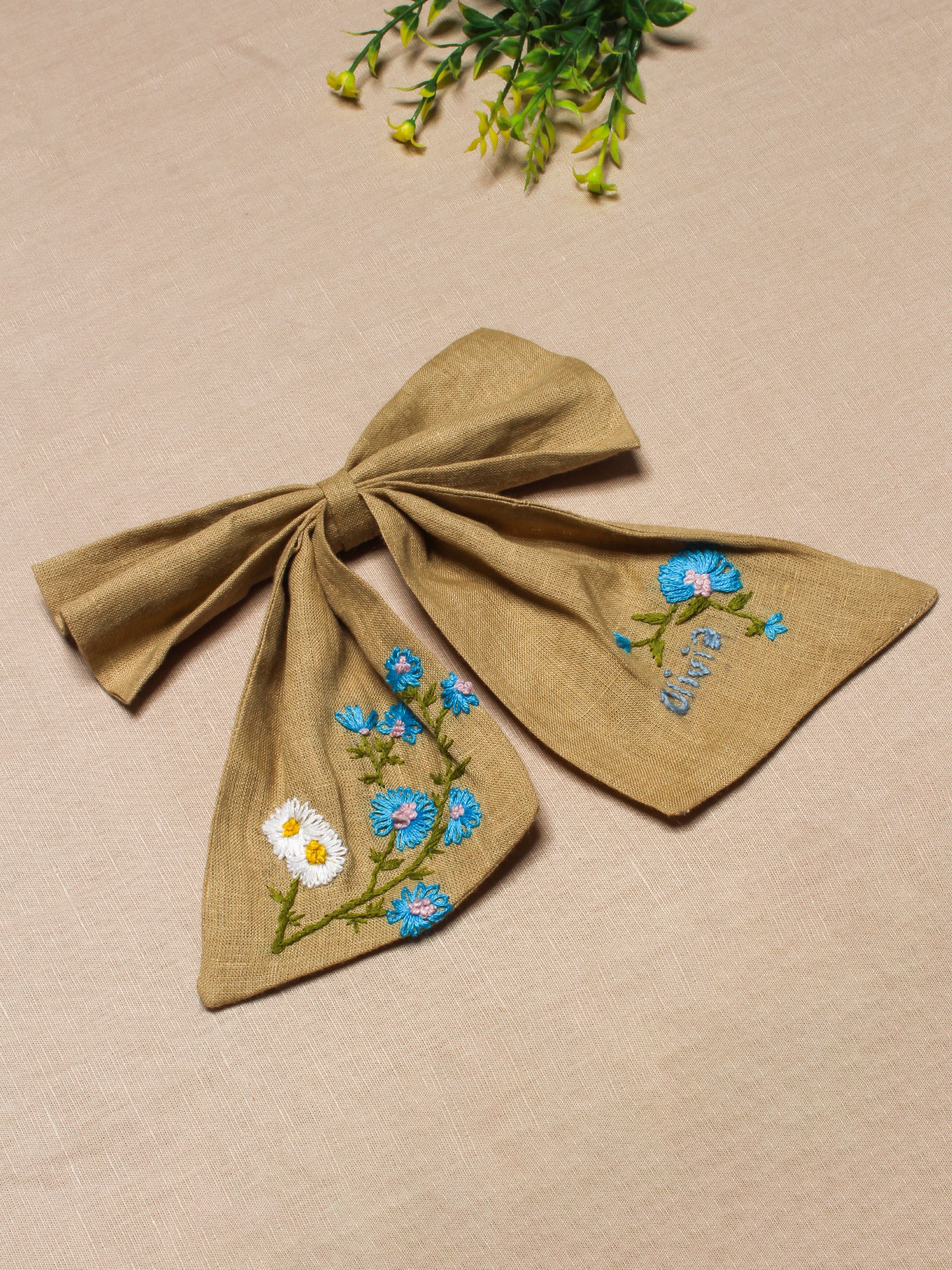 Bespoke Bloom Hair Bow - Image 7