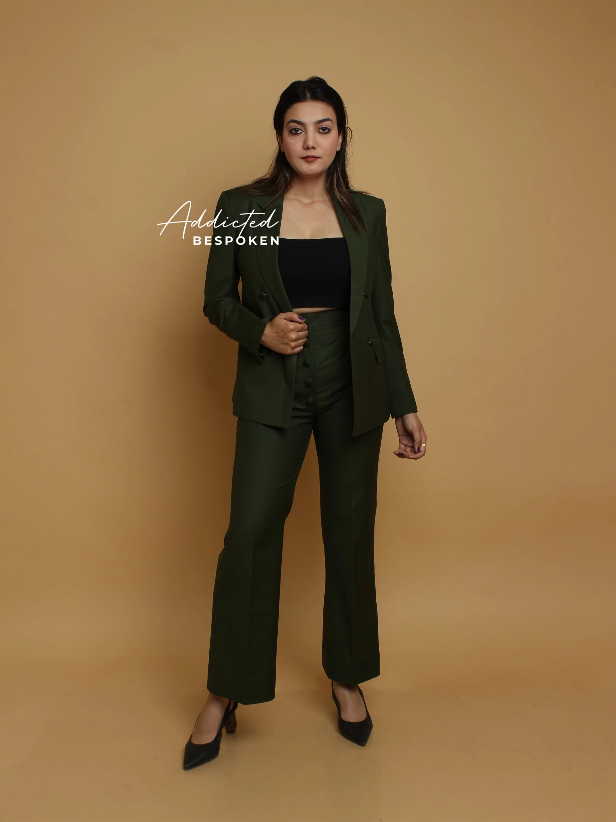Bespoke Formal Pantsuit - Image 2