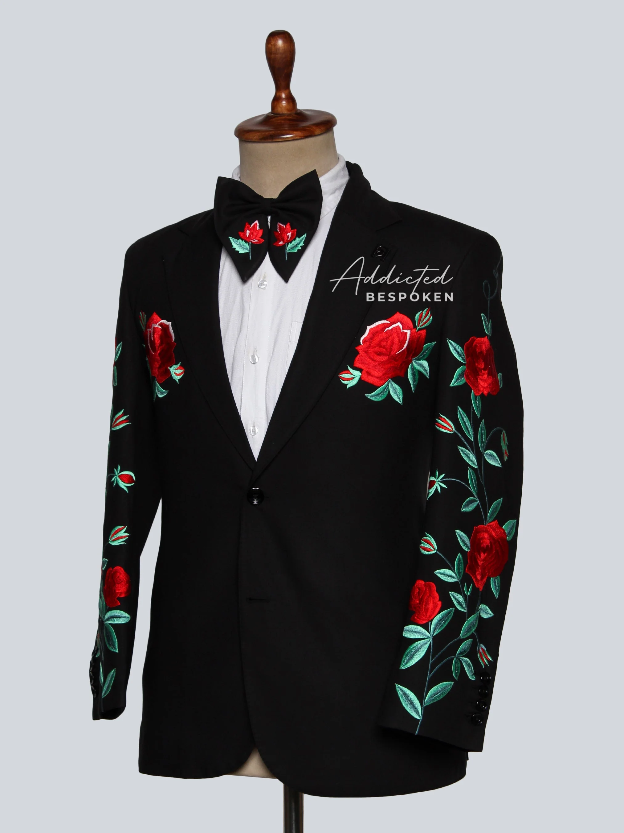 Bespoke Rose Pattern Attire - Image 5