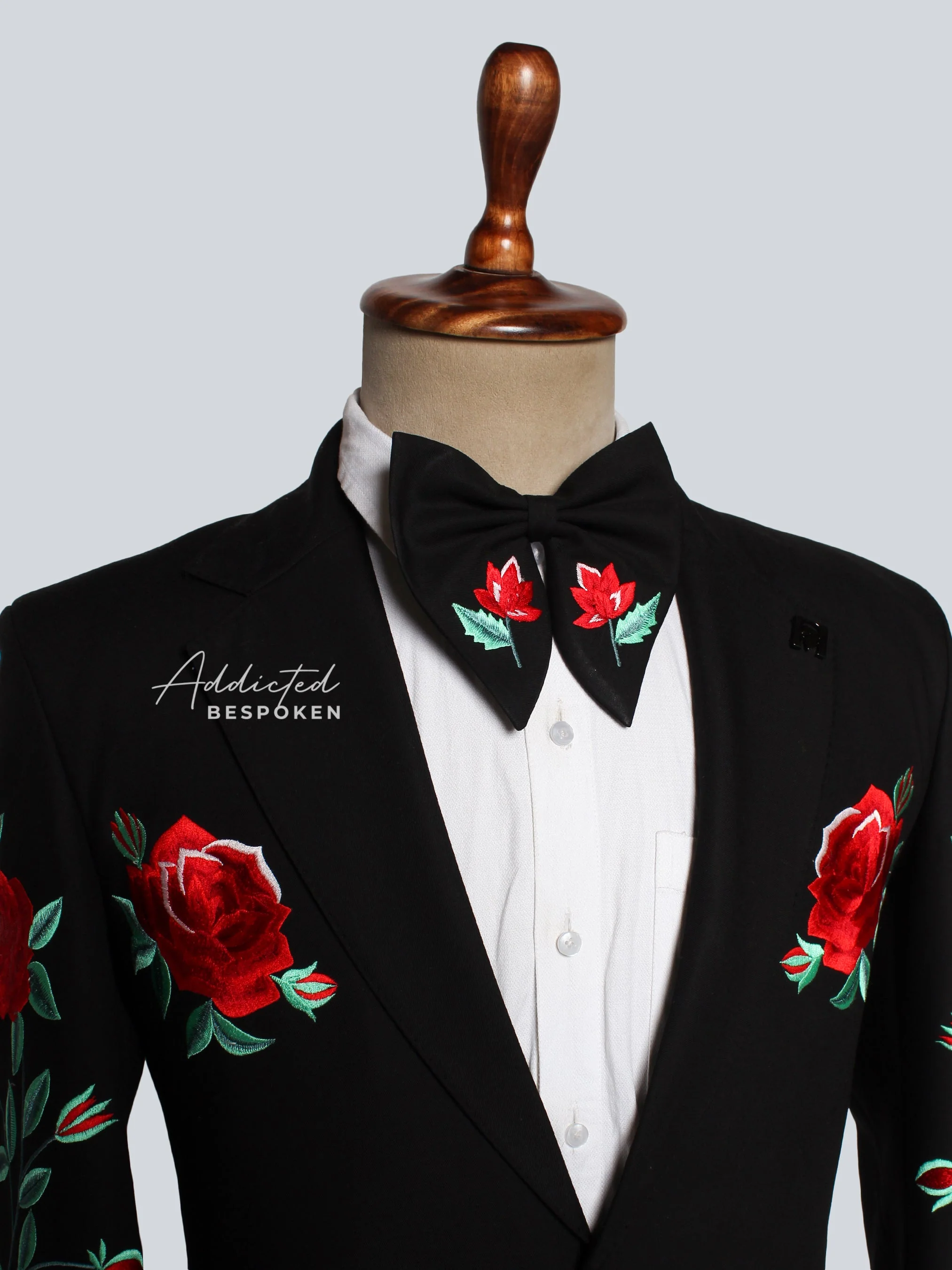 Bespoke Rose Pattern Attire - Image 6