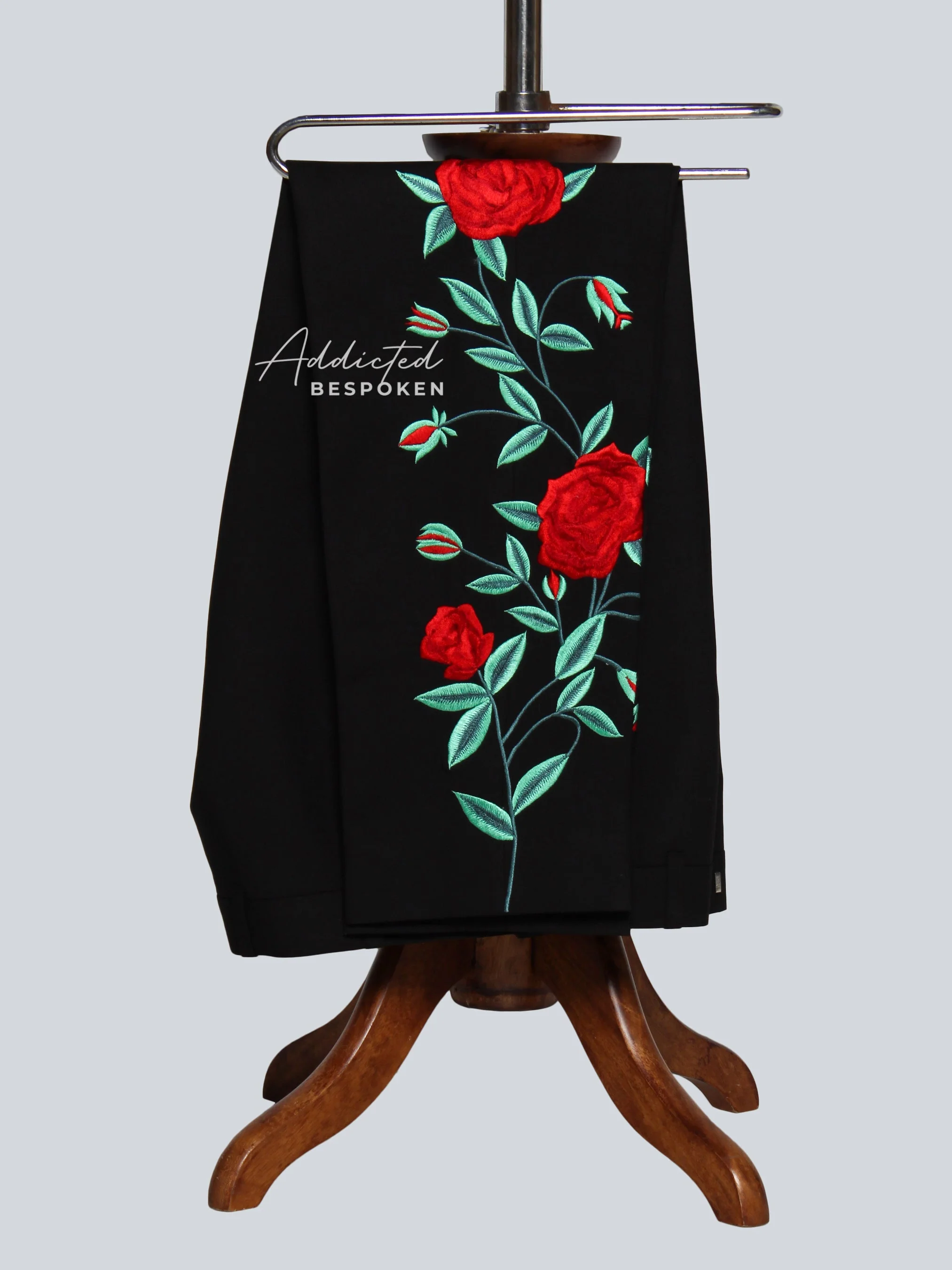Bespoke Rose Pattern Attire - Image 8
