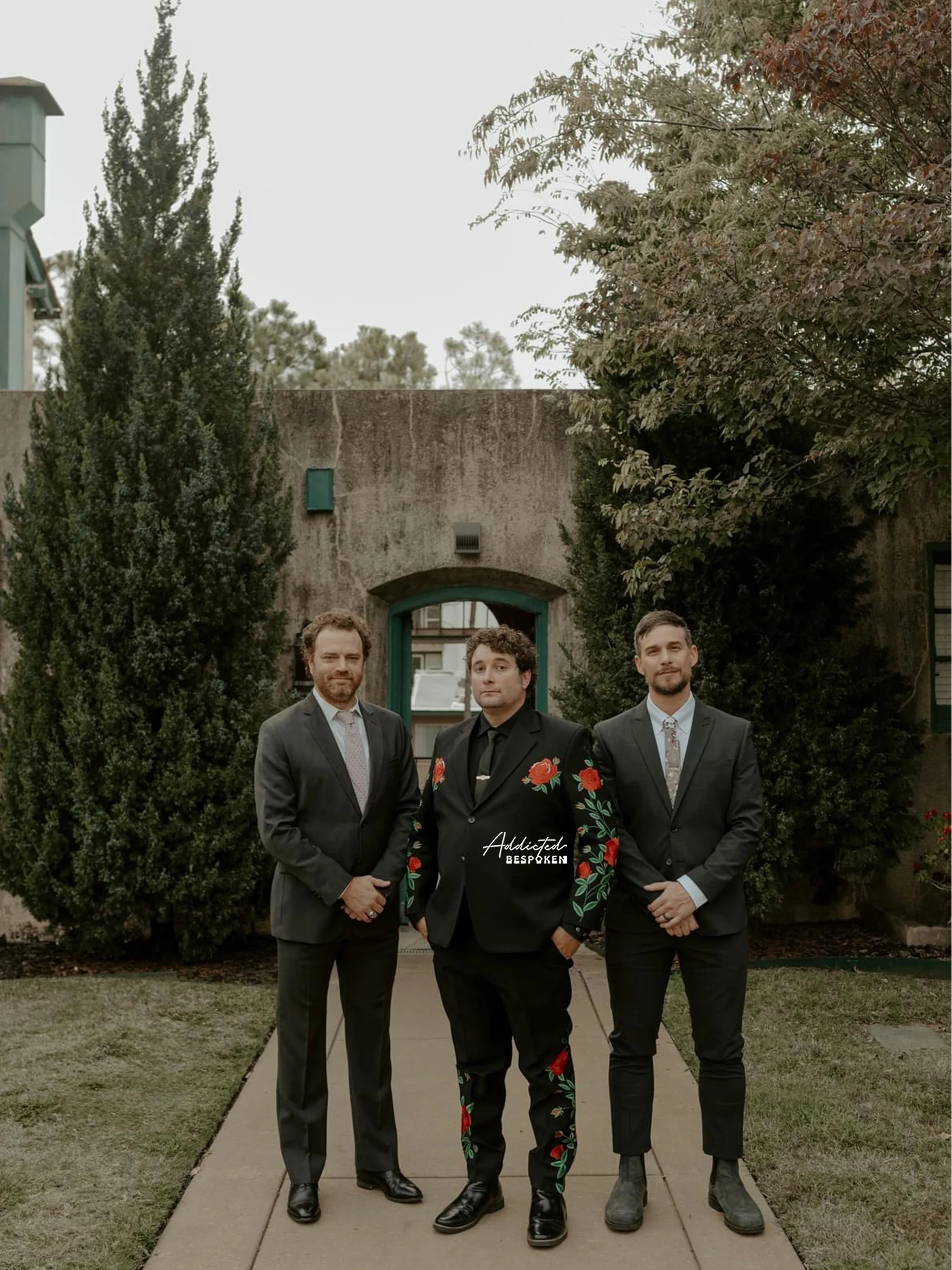 Bespoke Rose Pattern Attire - Image 9