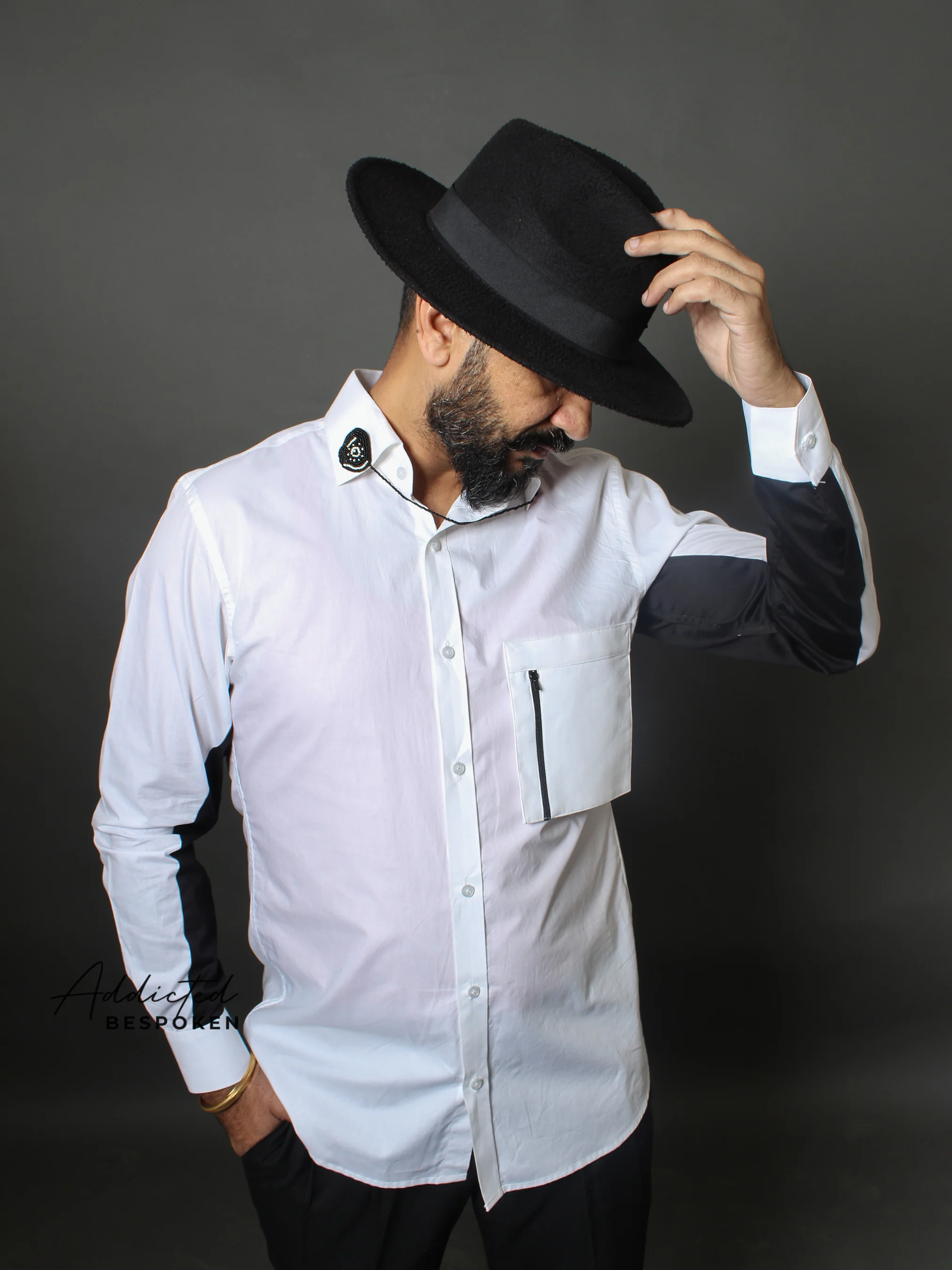 Bicolor Cotton Shirt (CLS) - Image 3