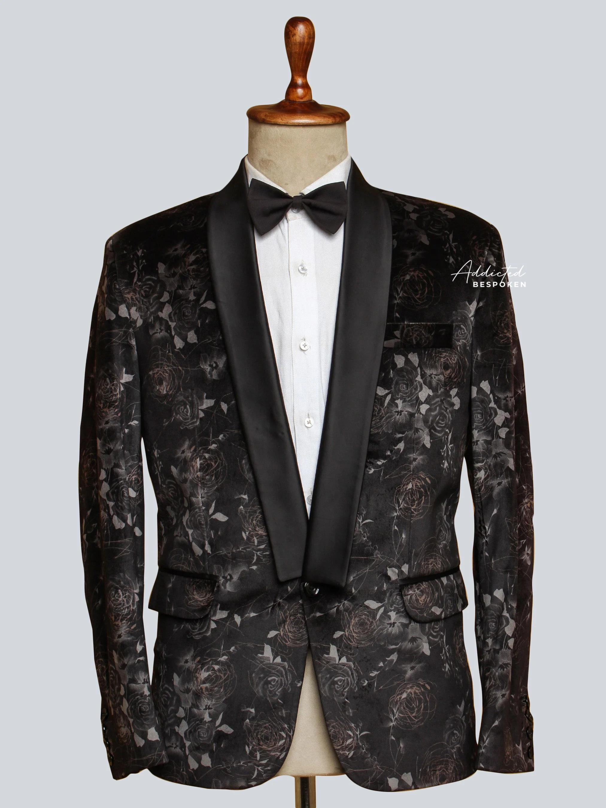 Black Brocade Blazer (CLS)
