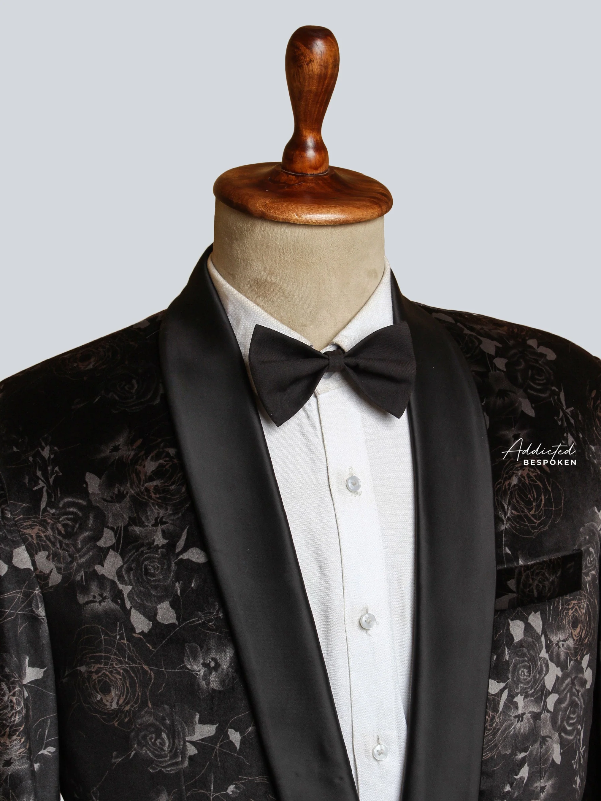 Black Brocade Blazer (CLS) - Image 3