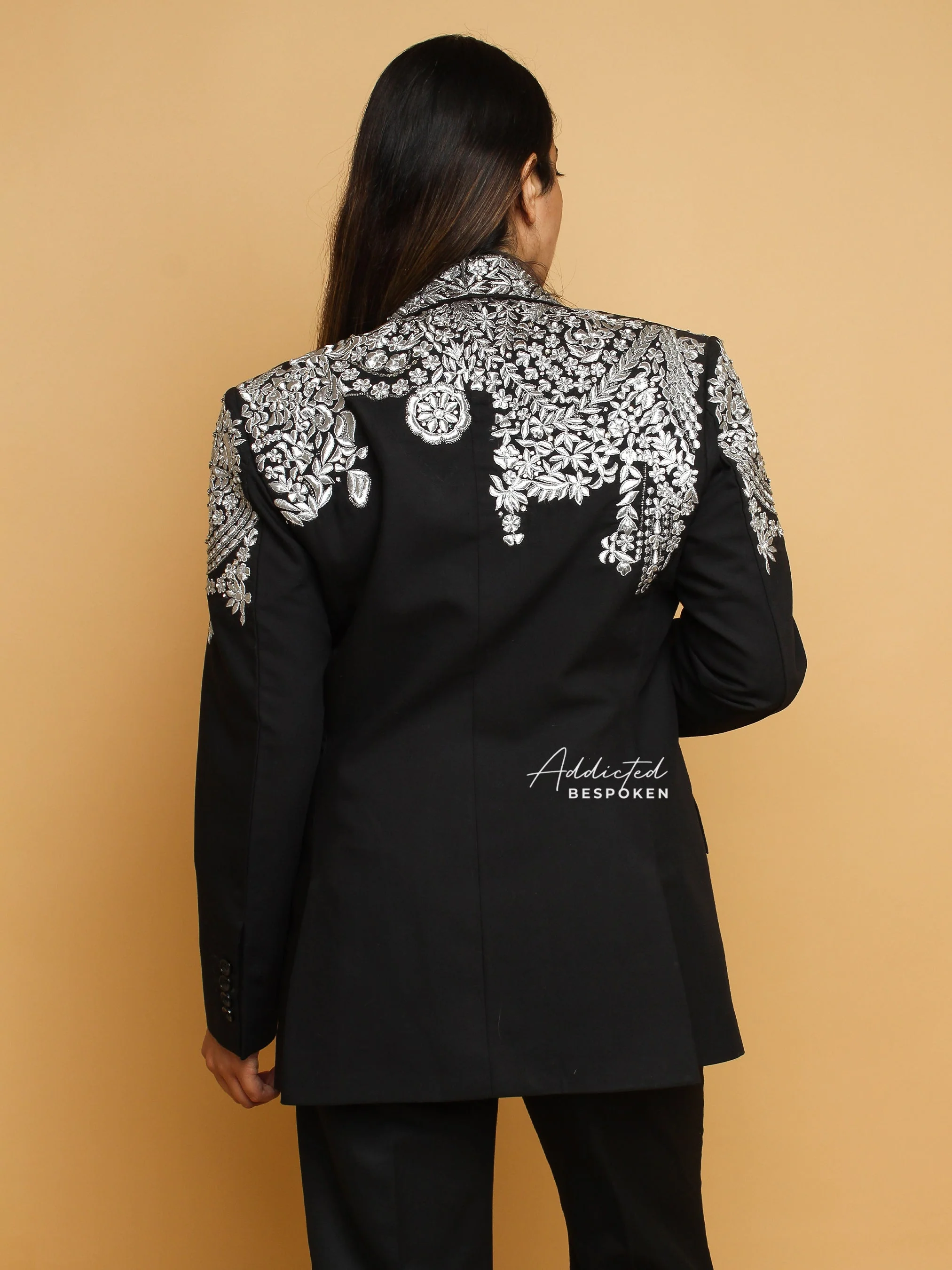 Elegant Embroidered Bridesmaid Suit(CLS) - Image 5