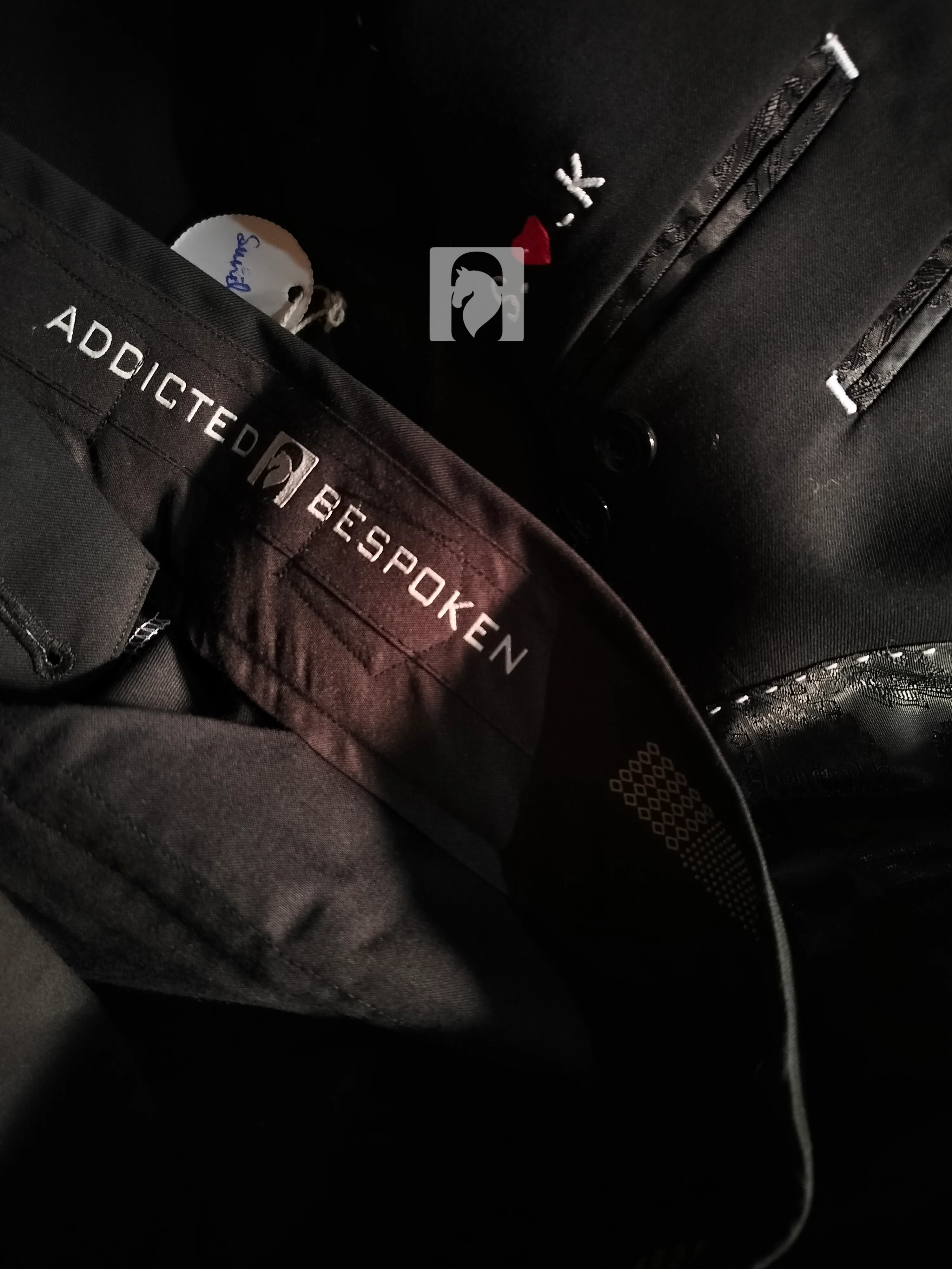 Black Peak Lapel Suit - Image 8