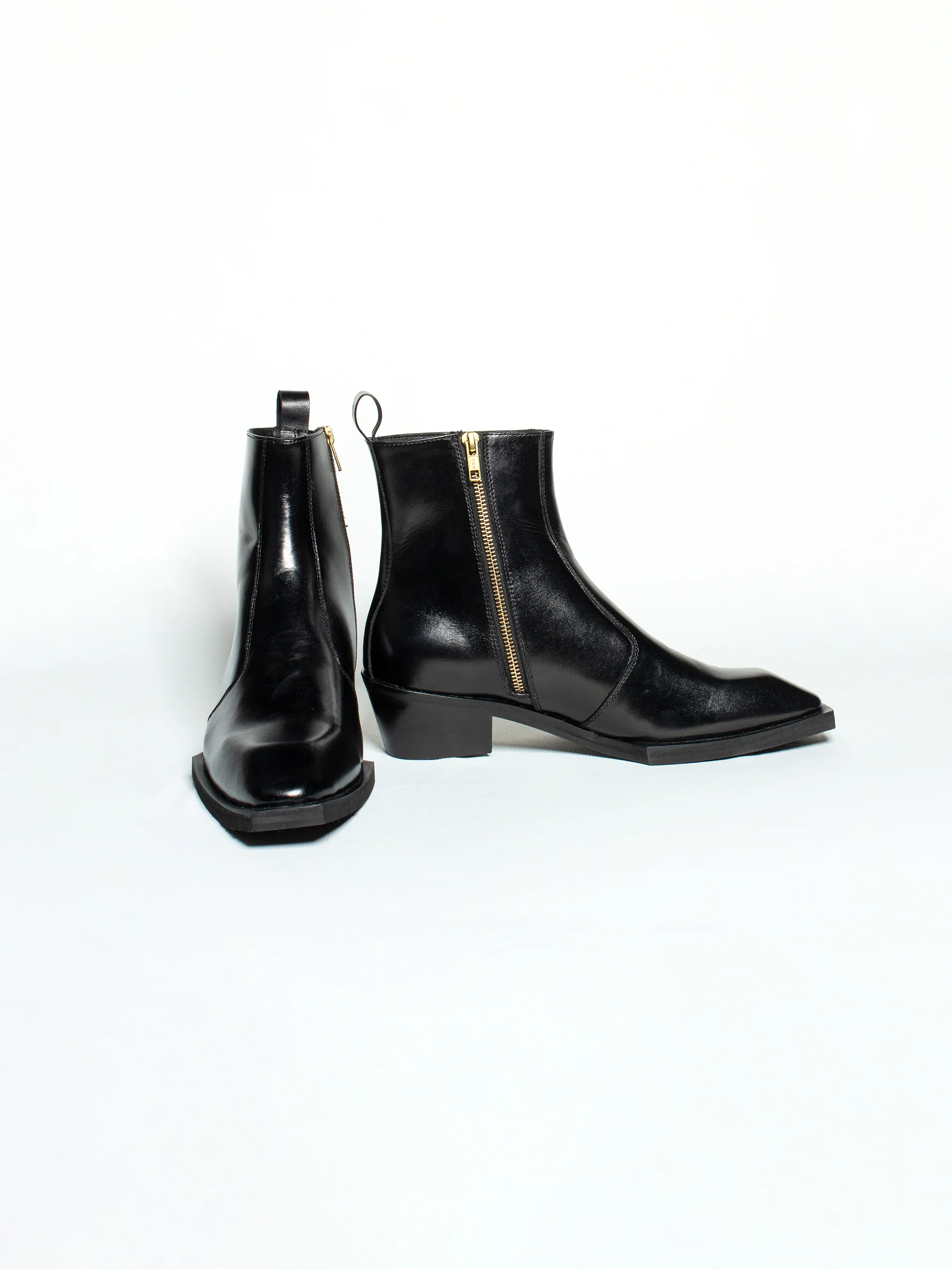 Black Zip boots - Image 3