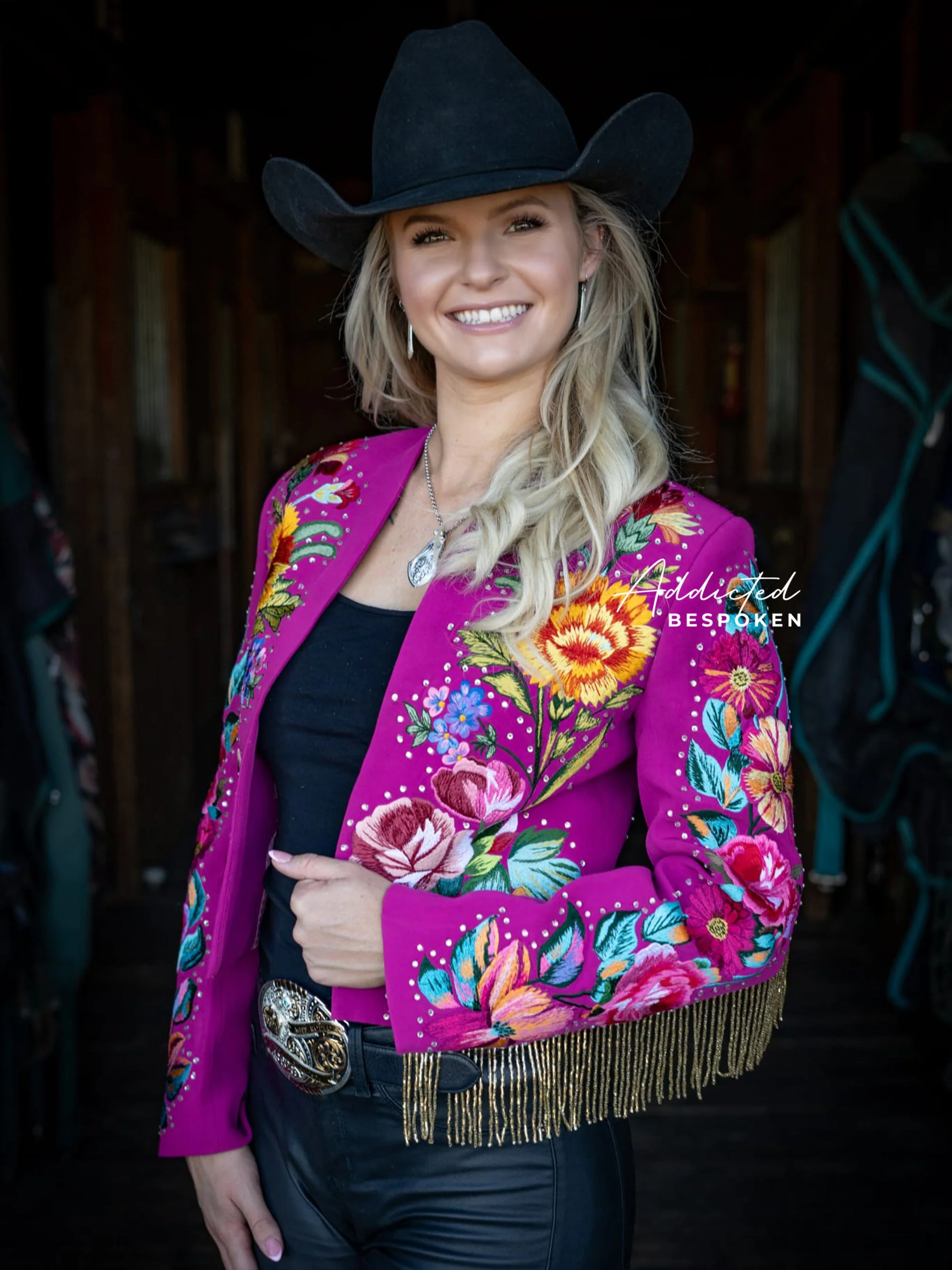Blooming Fringe Blazer - Image 3