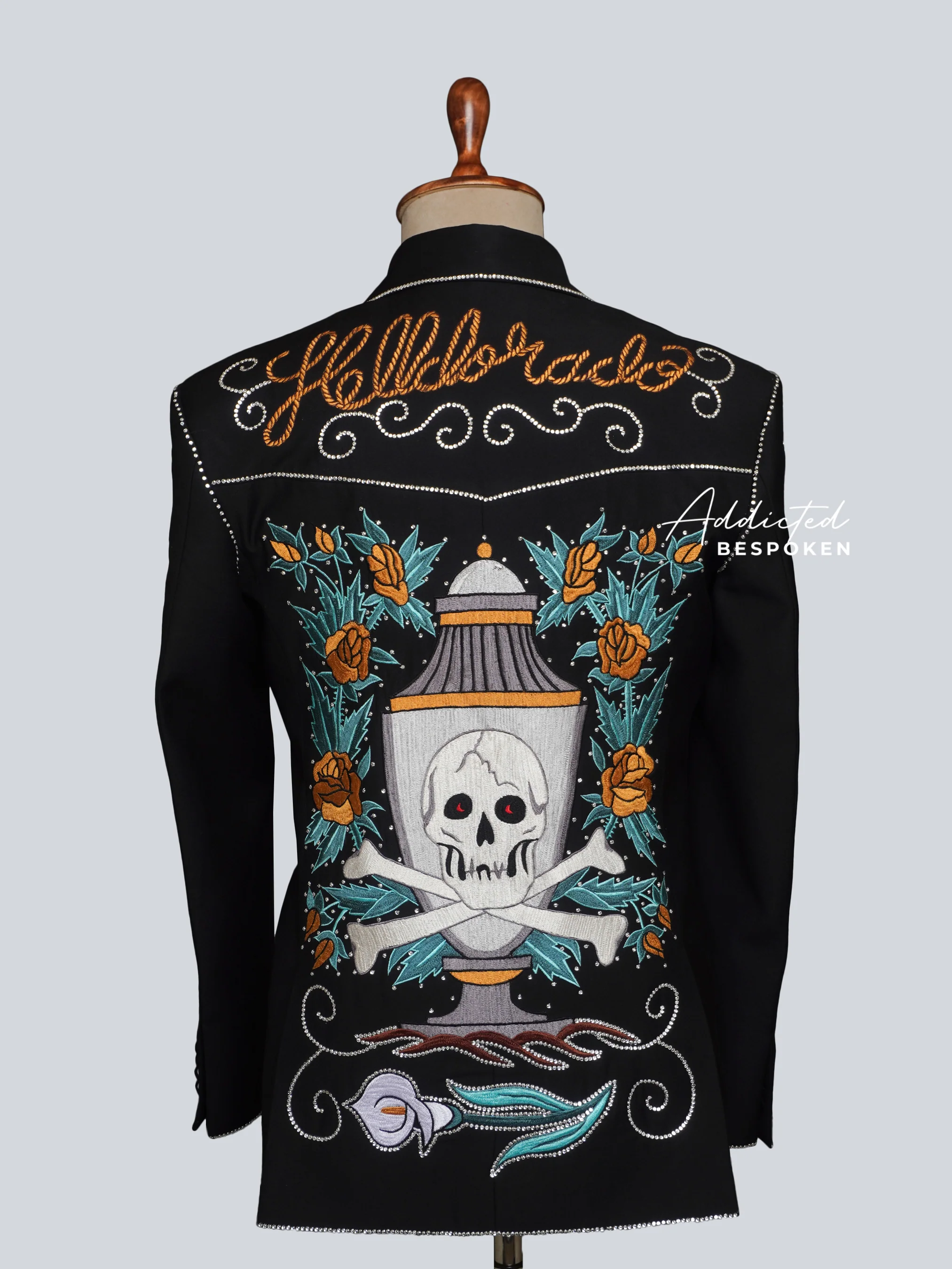 Blooming Majesty Embroidered Suit - Image 6