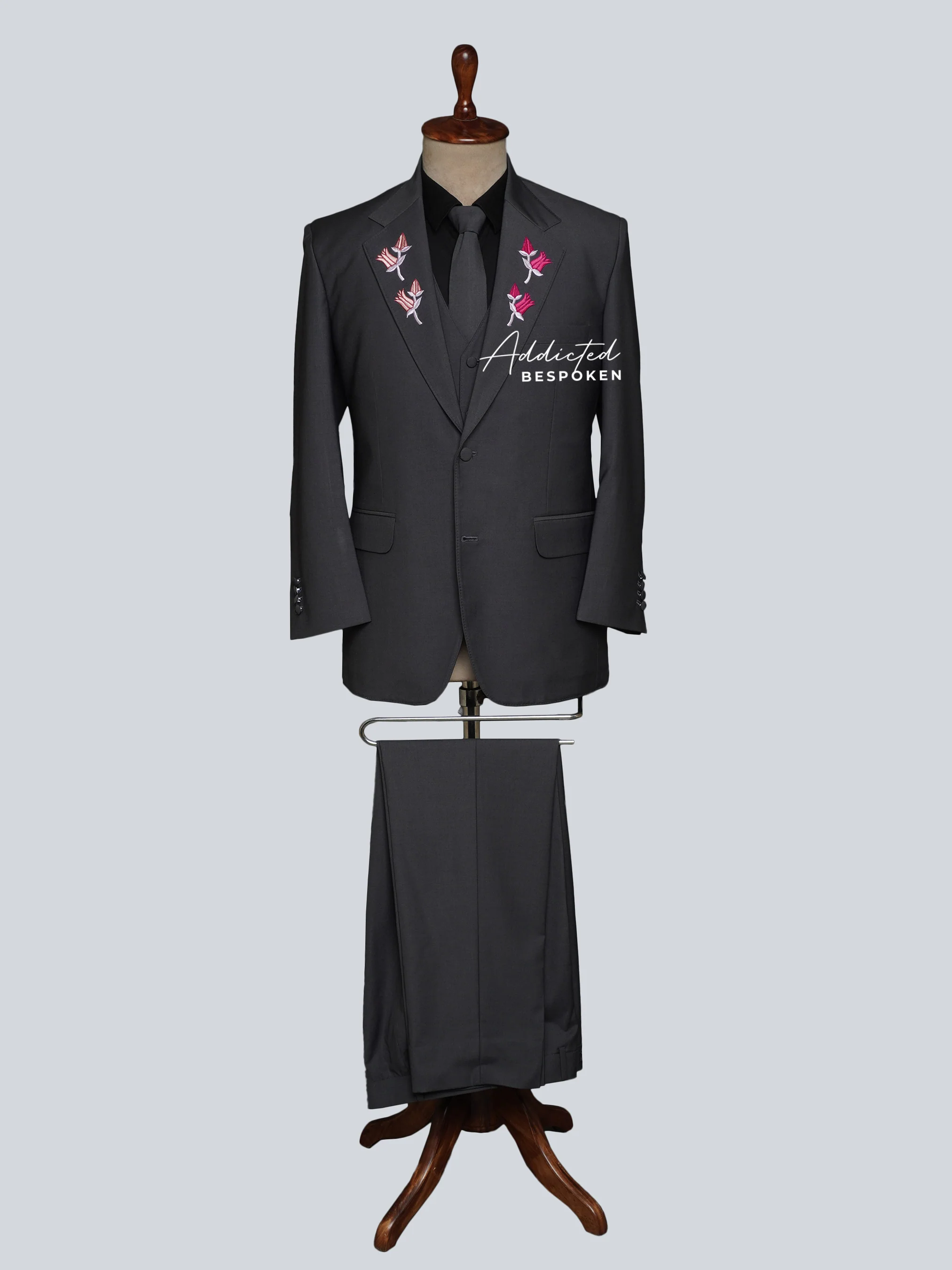 Blossom Charm Embroidered Suit - Image 2