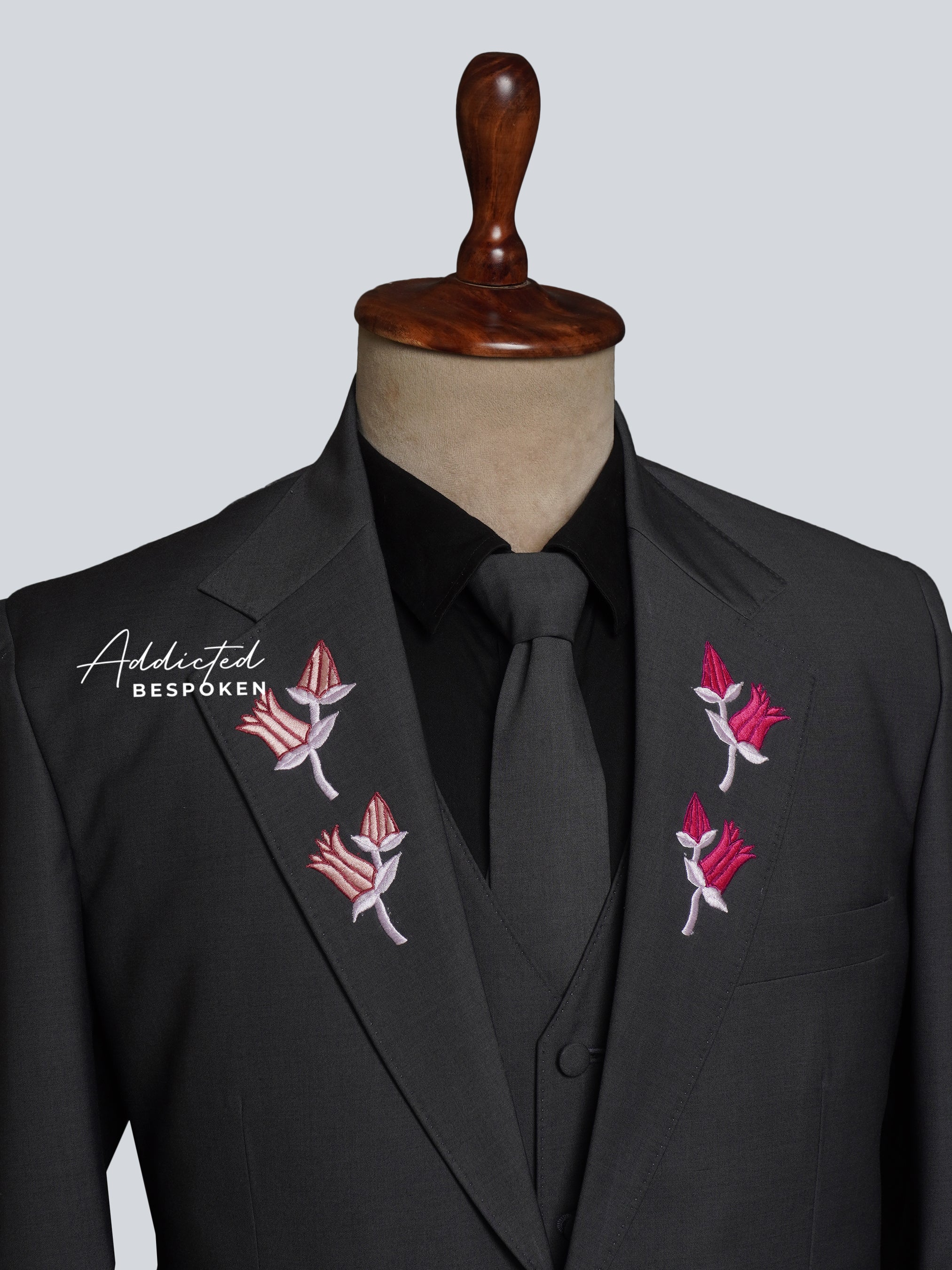 Blossom Charm Embroidered Suit - Image 5