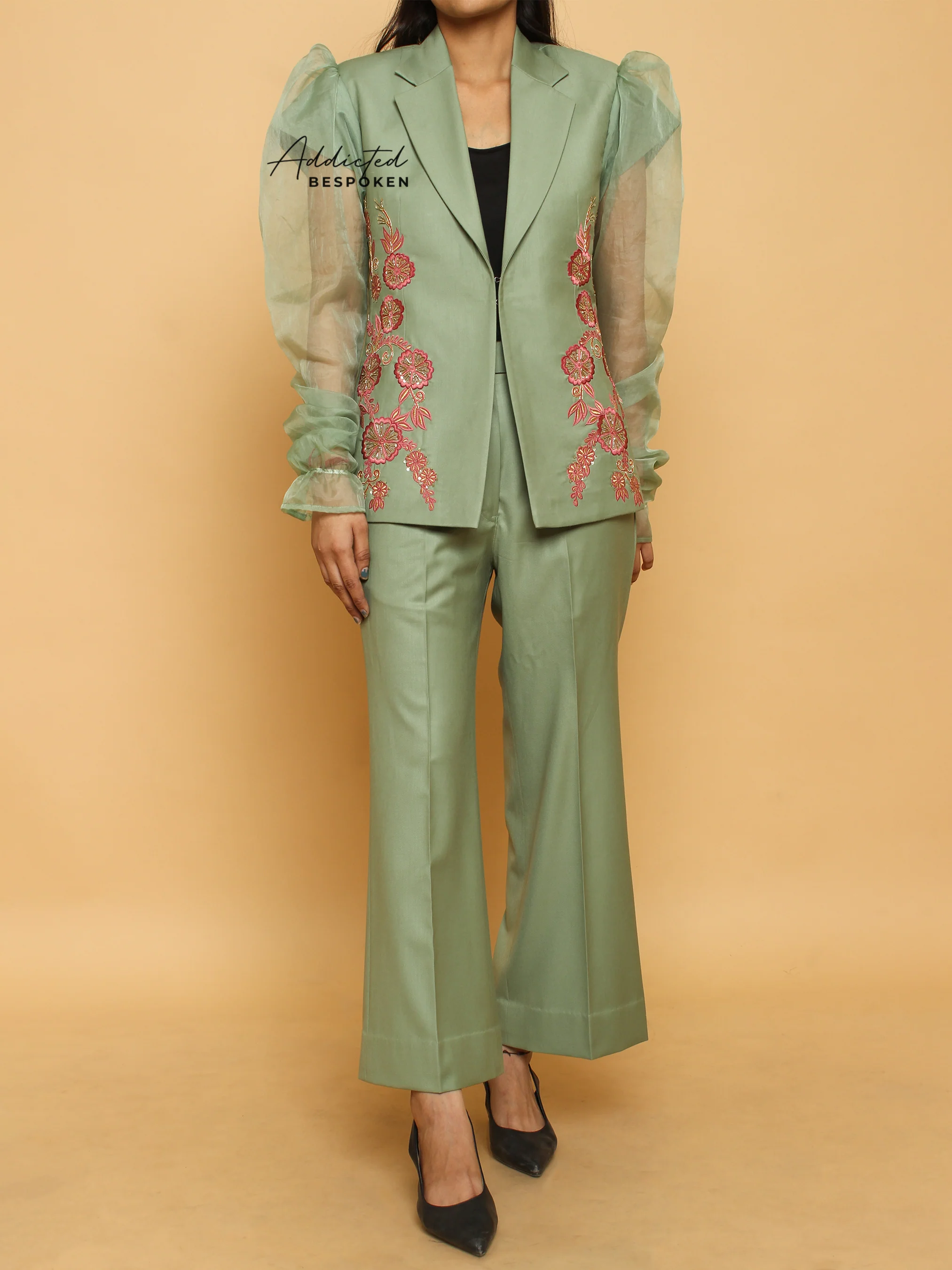 Blossom Embroidered Attire