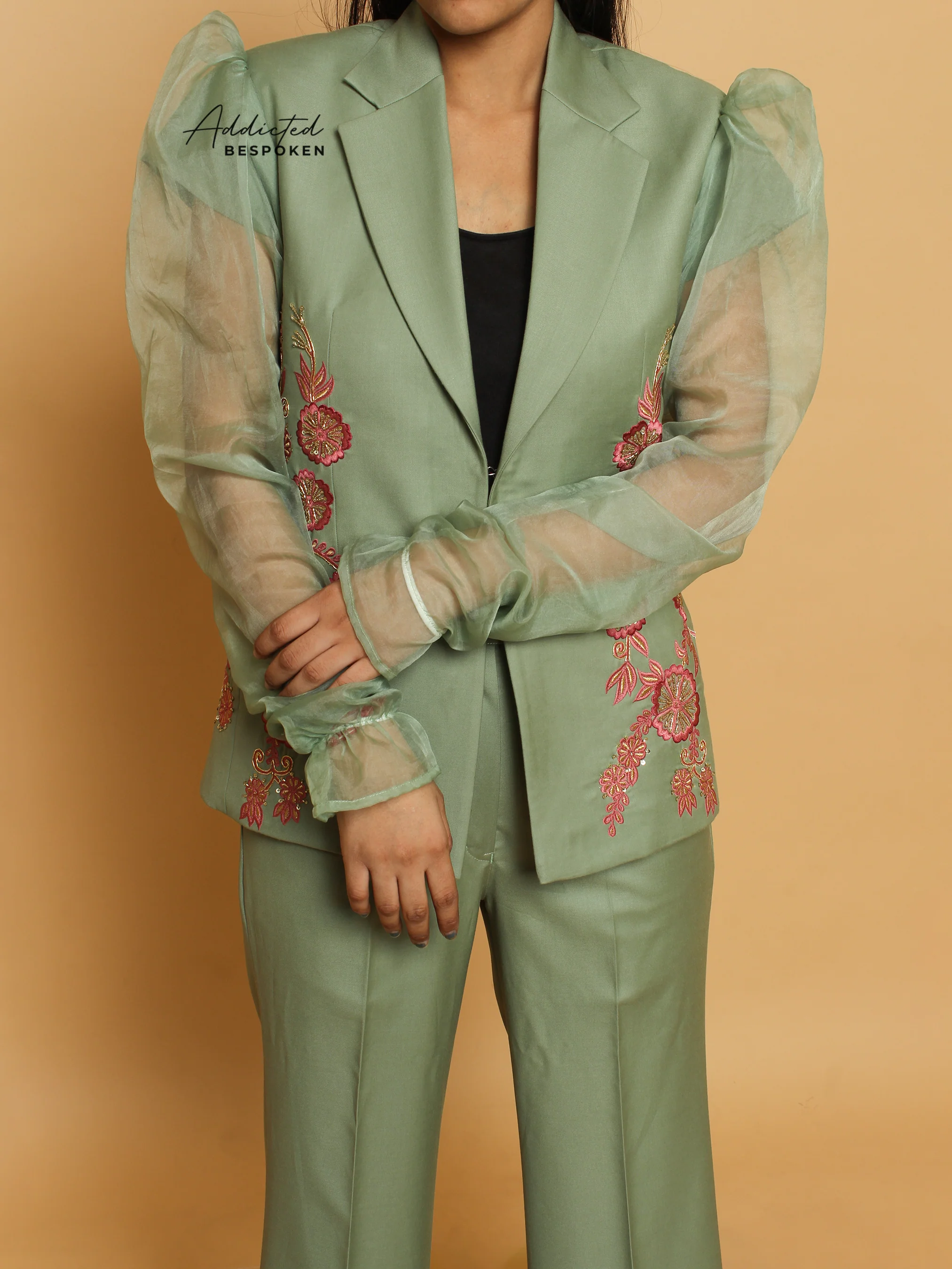 Blossom Embroidered Attire - Image 2