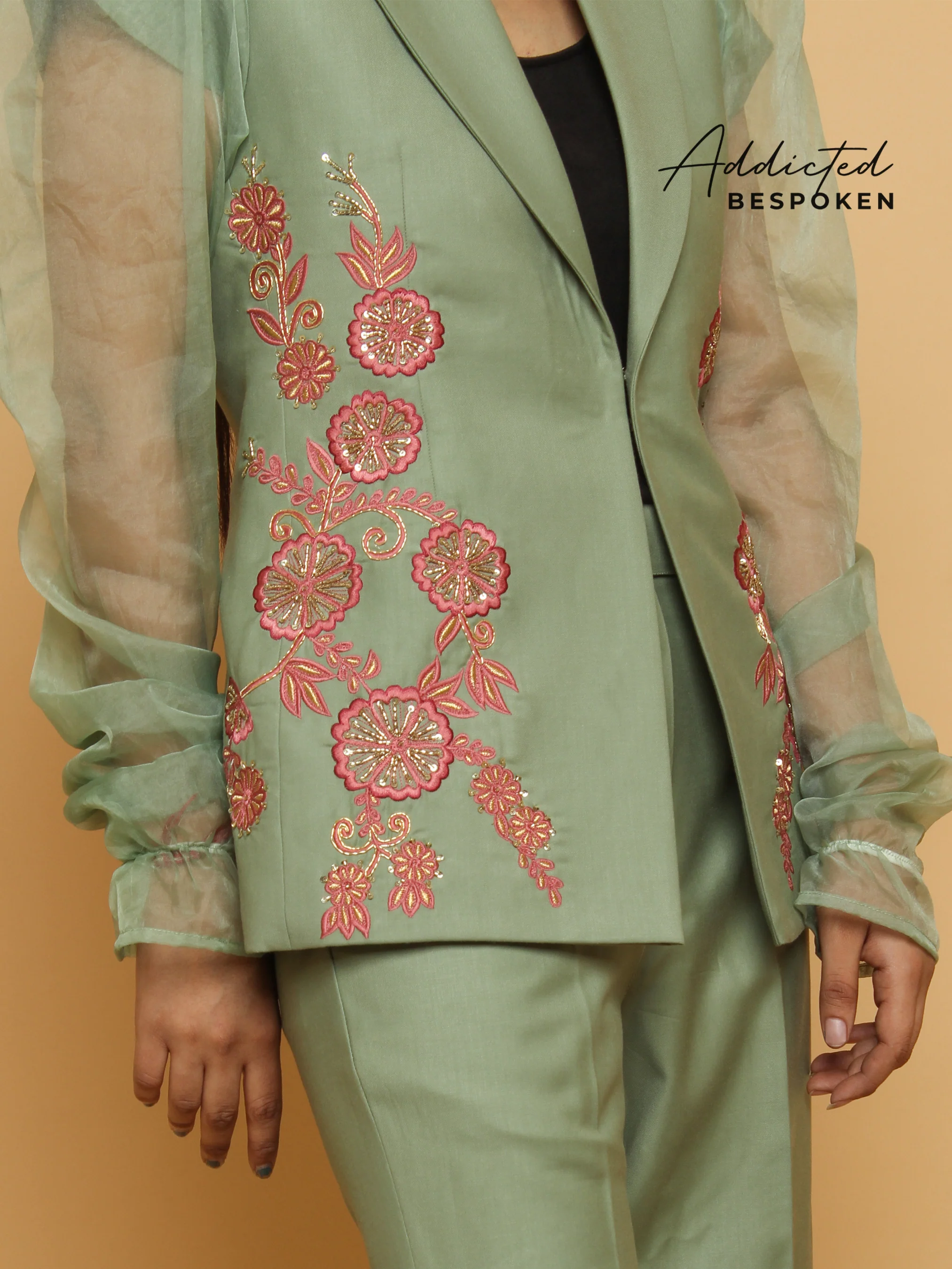 Blossom Embroidered Attire - Image 5