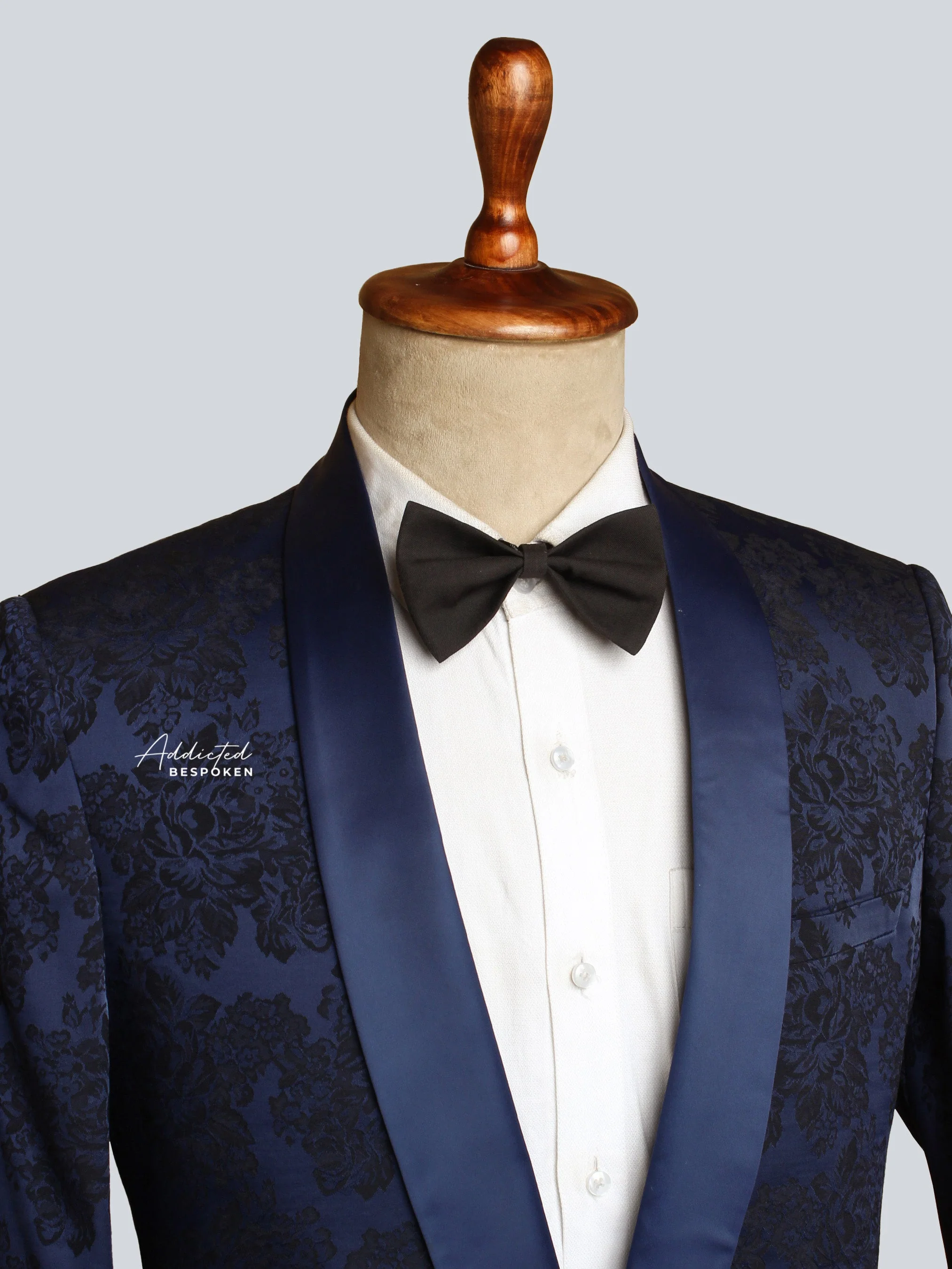 Blue Brocade Blazer (CLS) - Image 5