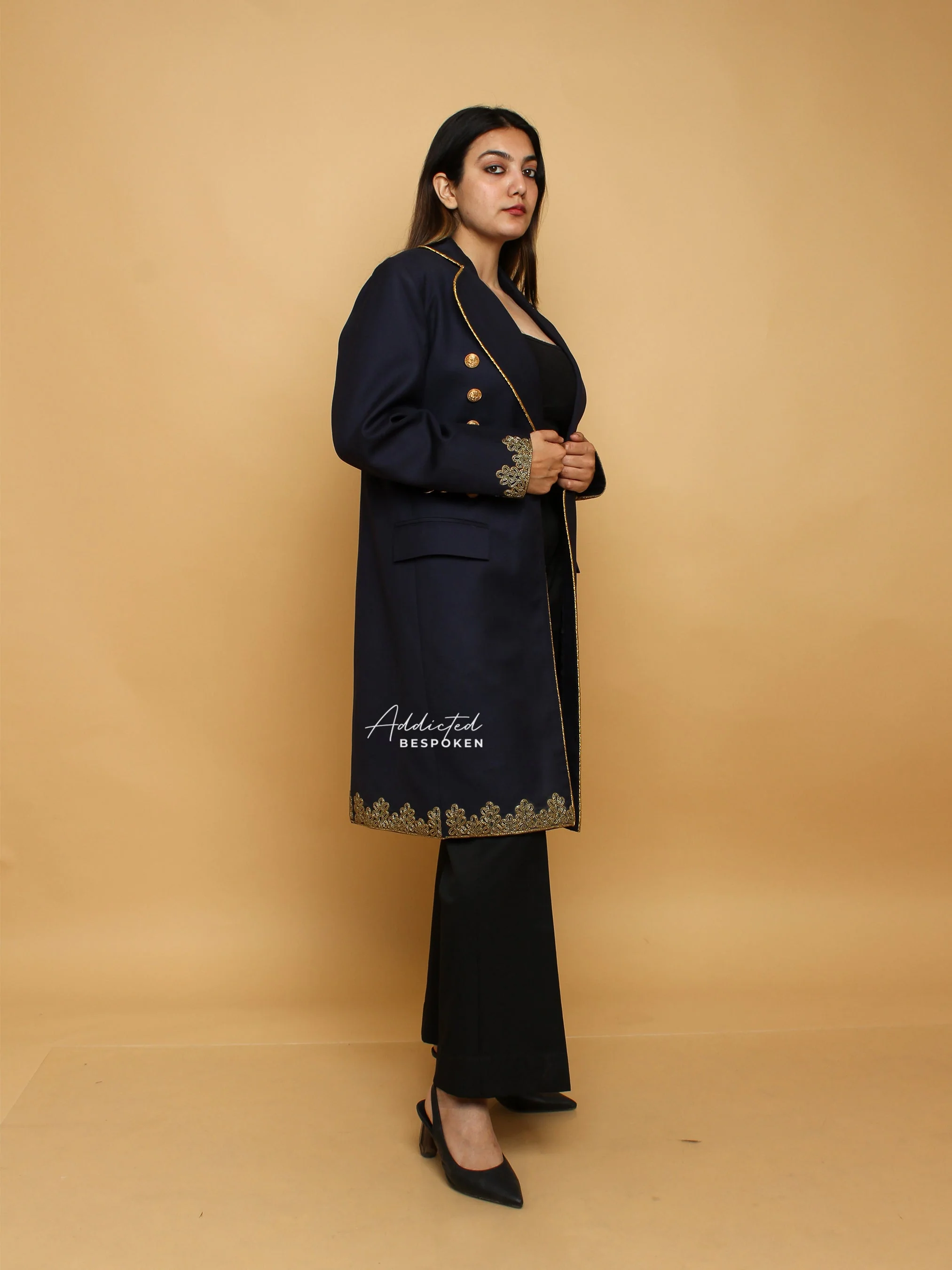 Embroidered Cocktail Blazer (CLS) - Image 4