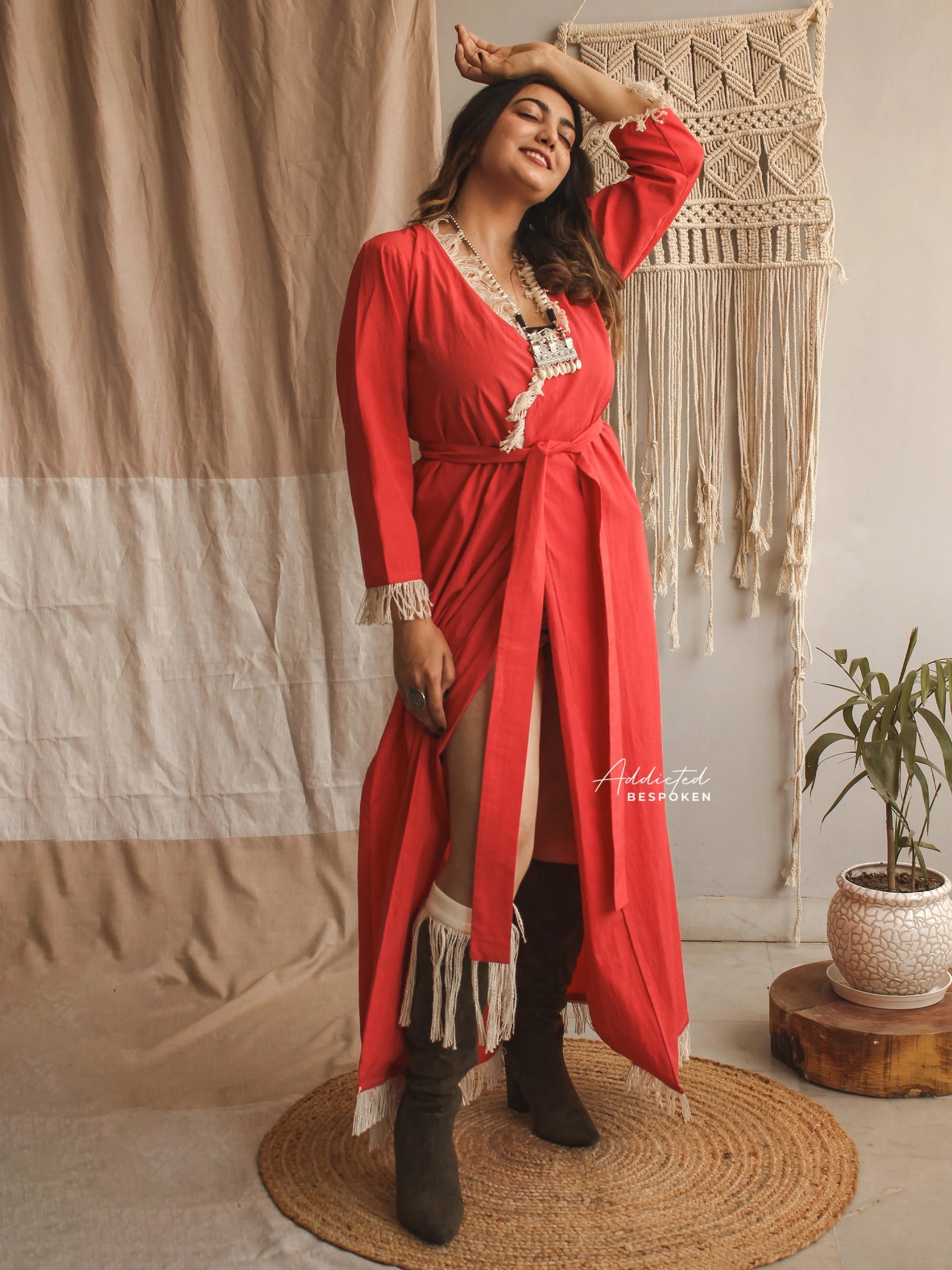Boho Wrap Dress (CLS) - Image 5