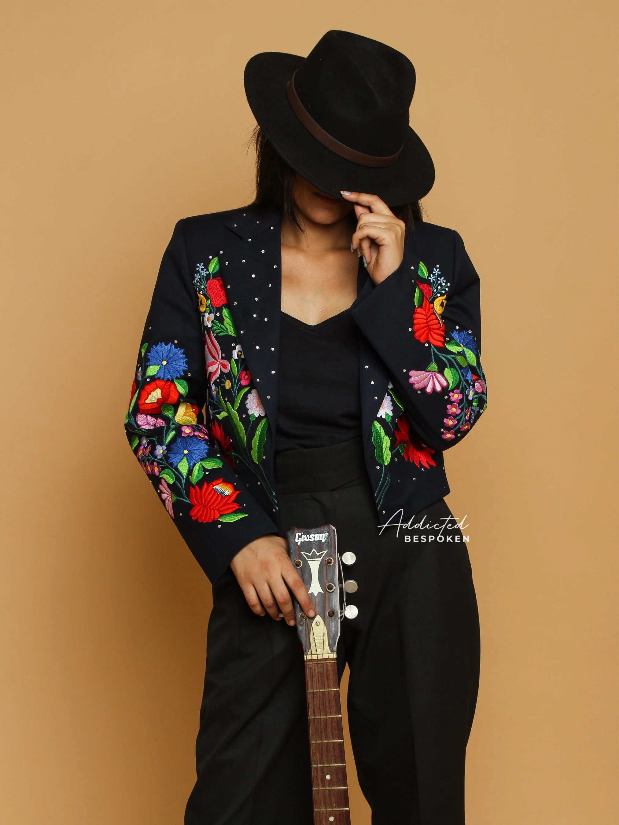 Botanical Embroidered Jacket