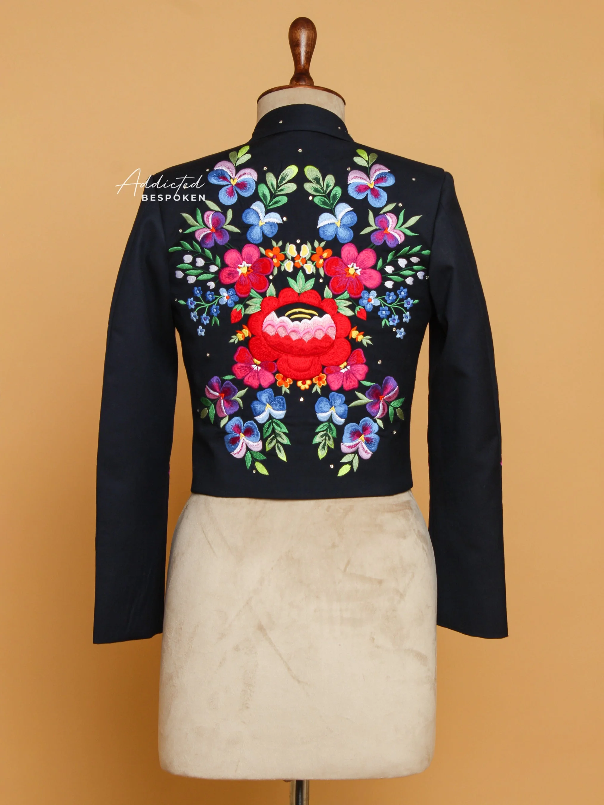 Botanical Embroidered Jacket - Image 6