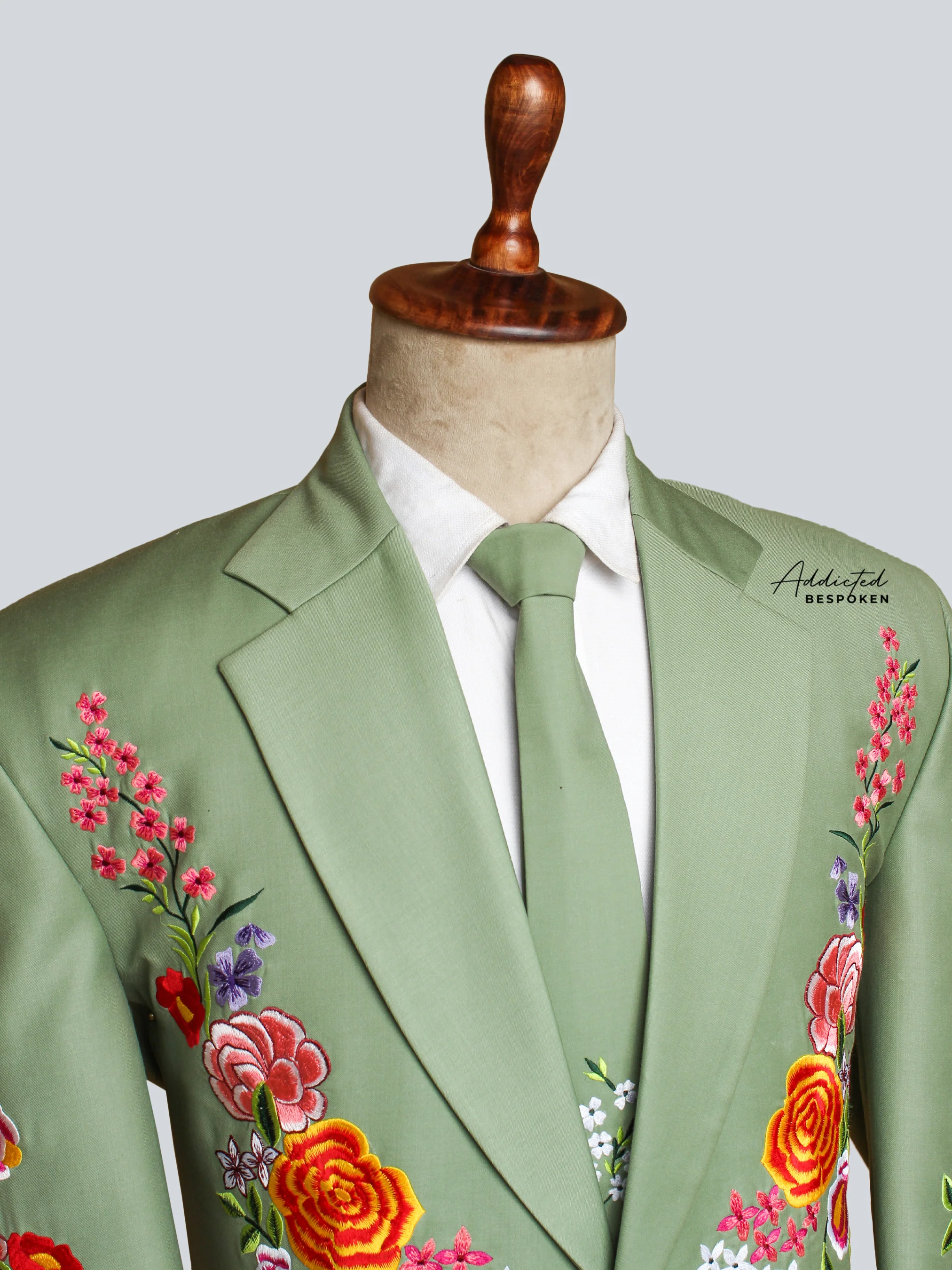 Botanical Grace Wedding Suit - Image 4