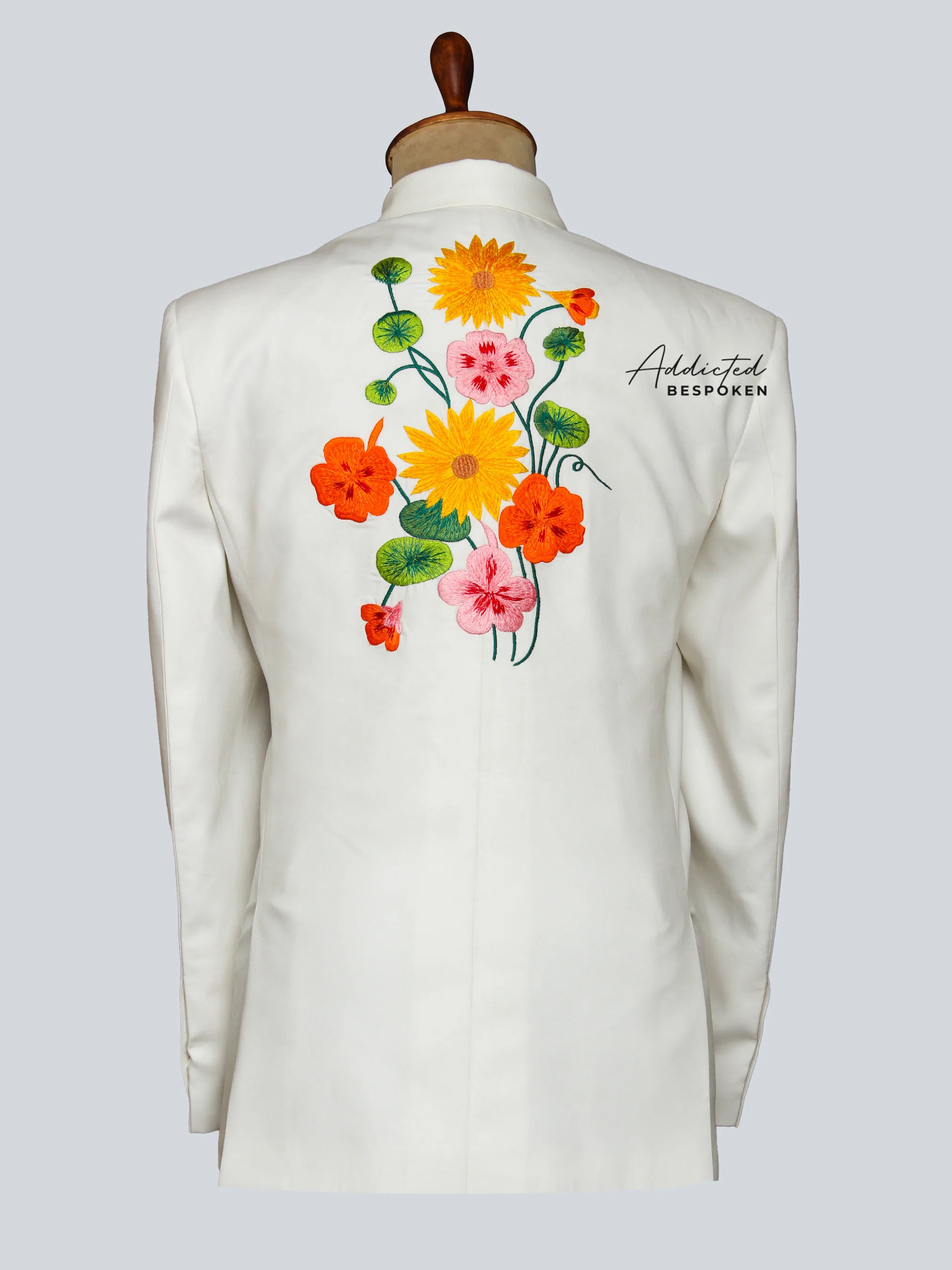 Botanical Wedding Attire - Image 4