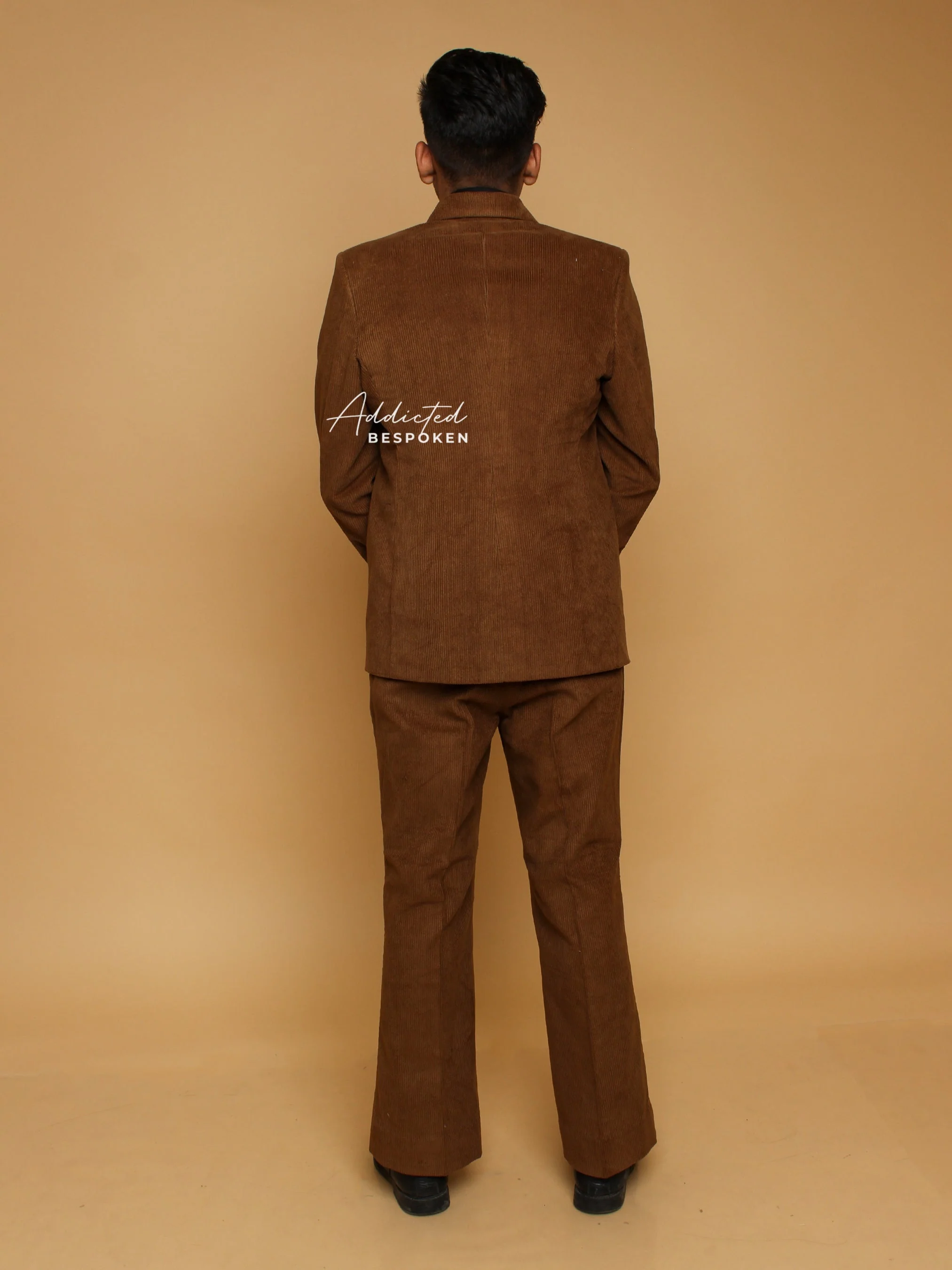 Formal Corduroy Pocket Pantsuit - Image 5