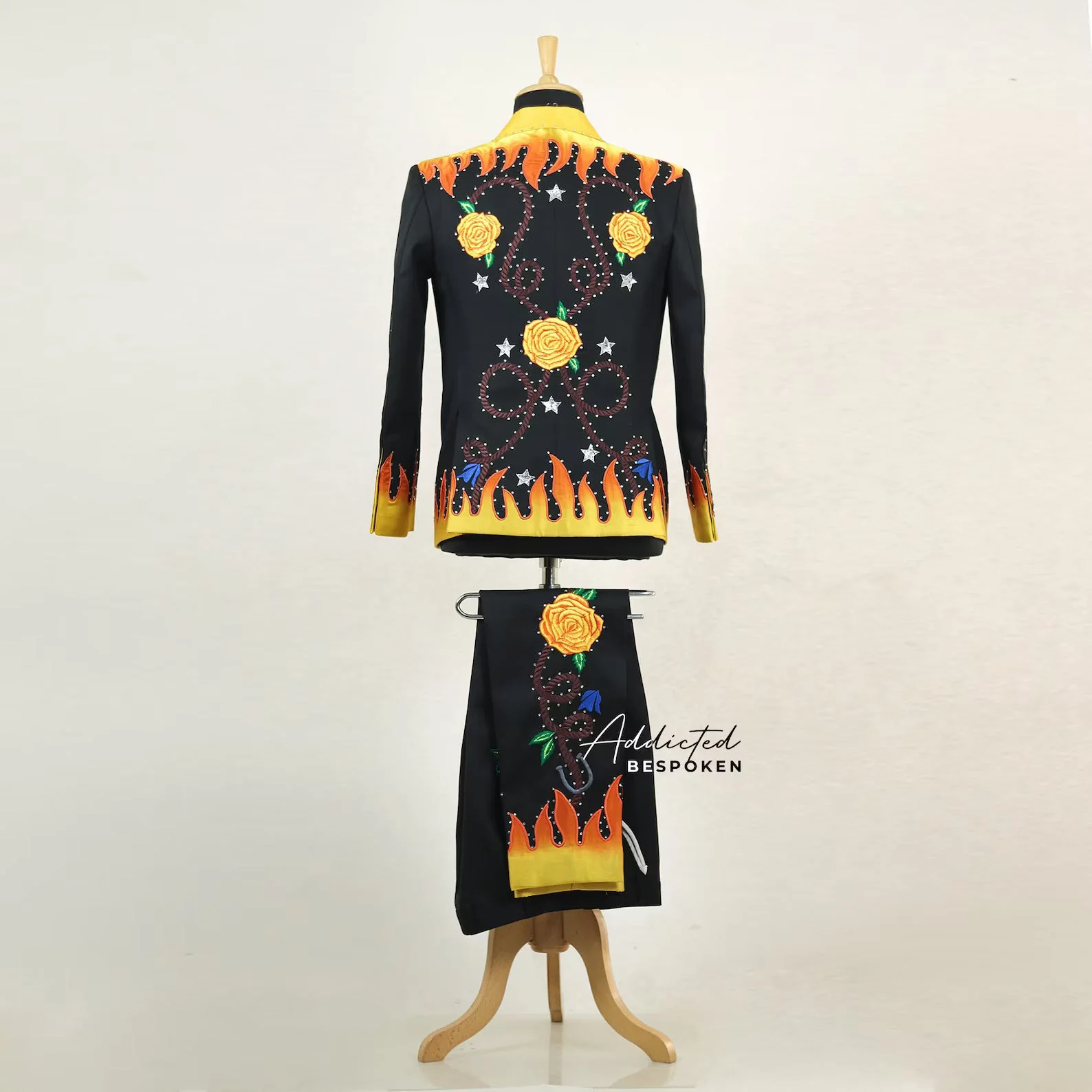 Bumblebee Flames Blossom Suit - Image 3