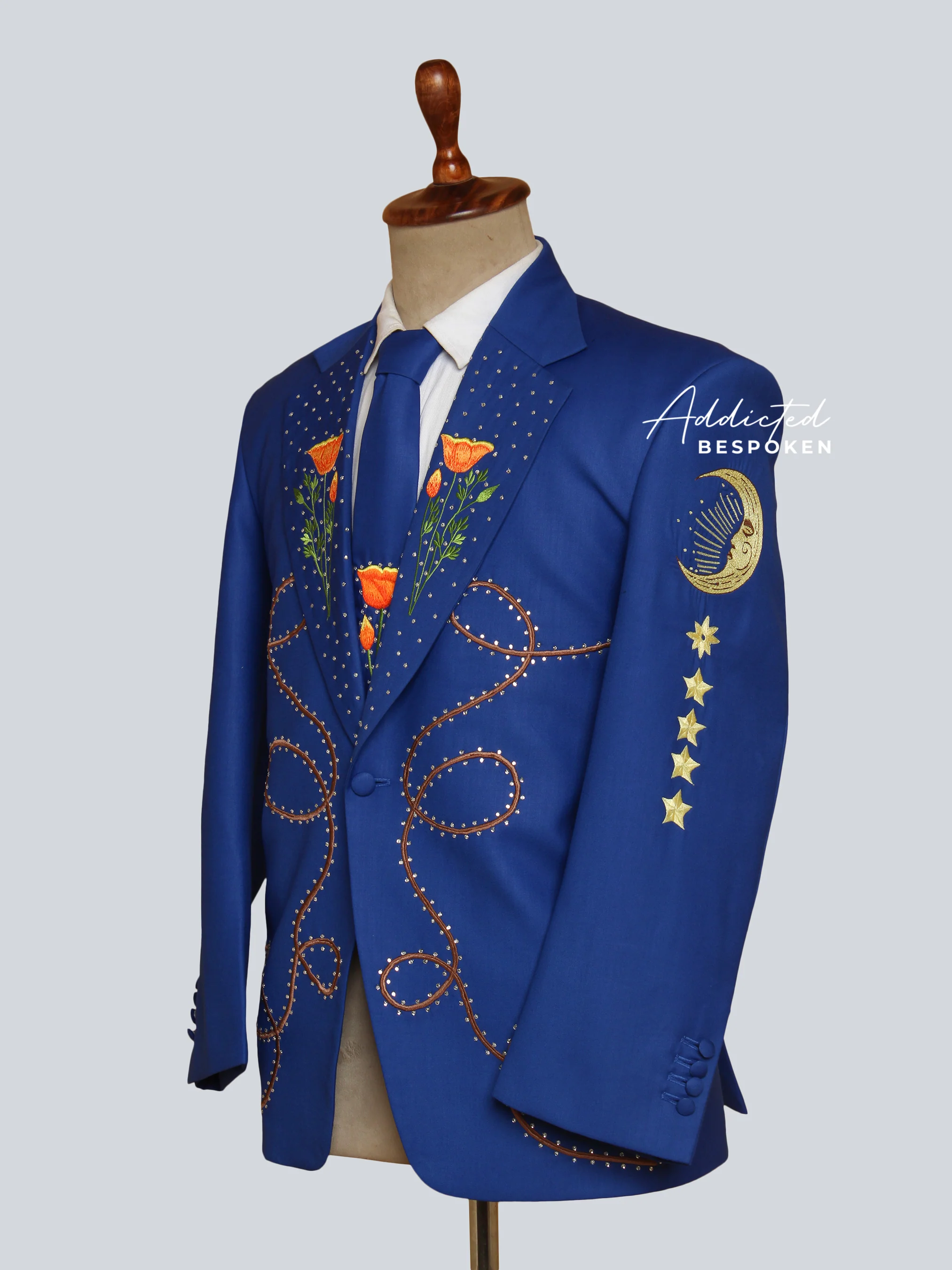 Cactus Bloom Embroidered Suit - Image 4