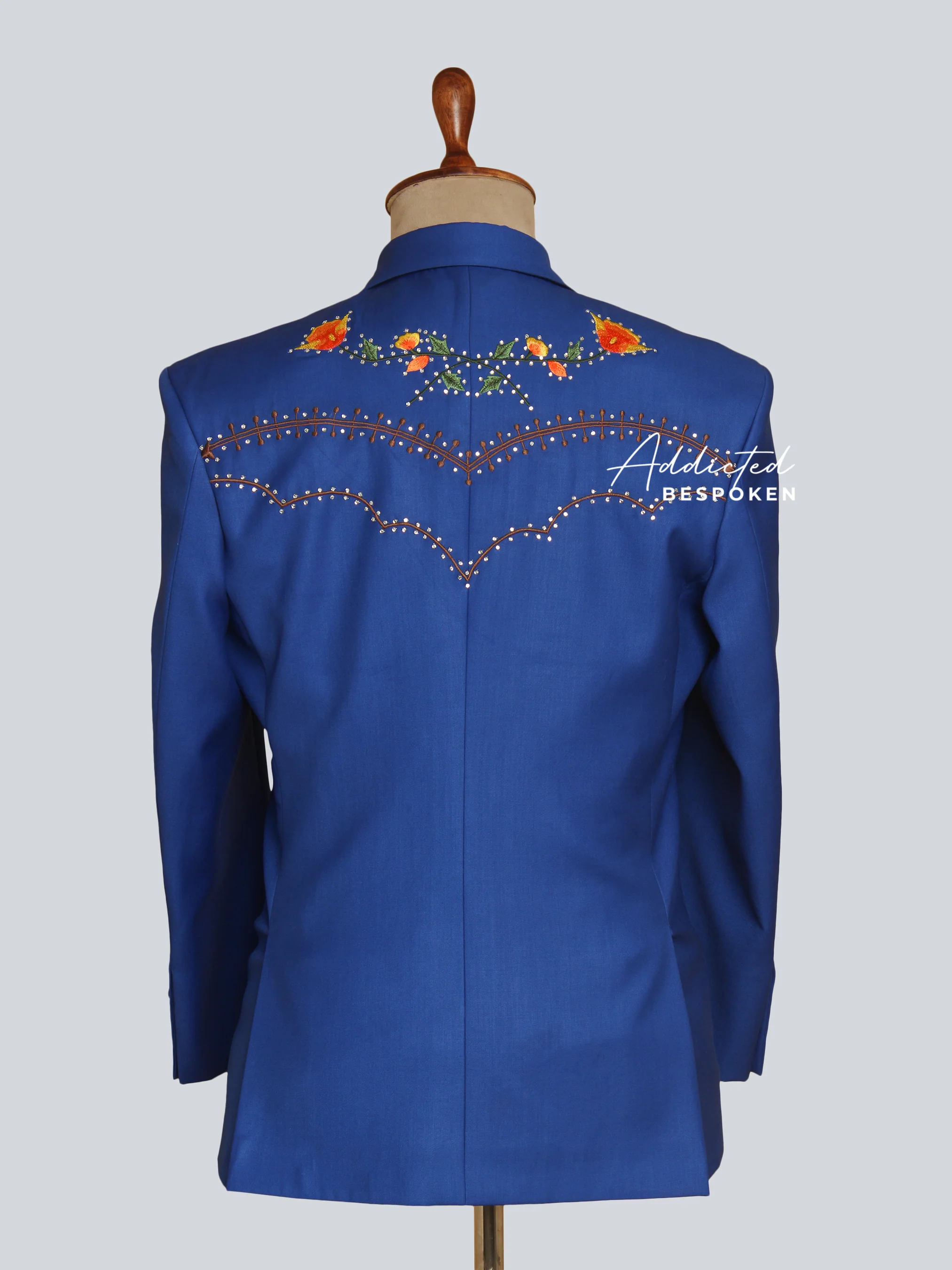 Cactus Bloom Embroidered Suit - Image 6