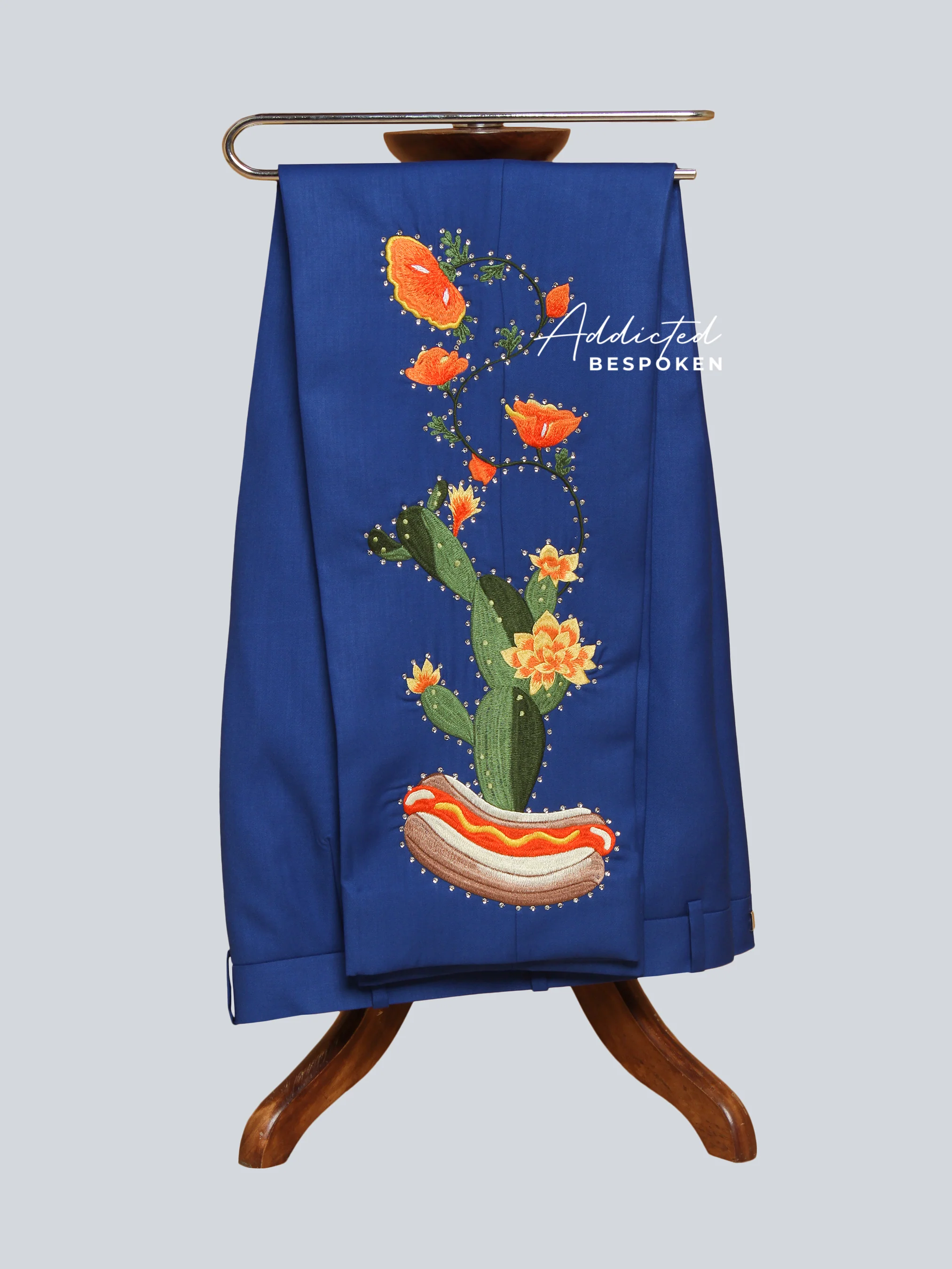 Cactus Bloom Embroidered Suit - Image 8