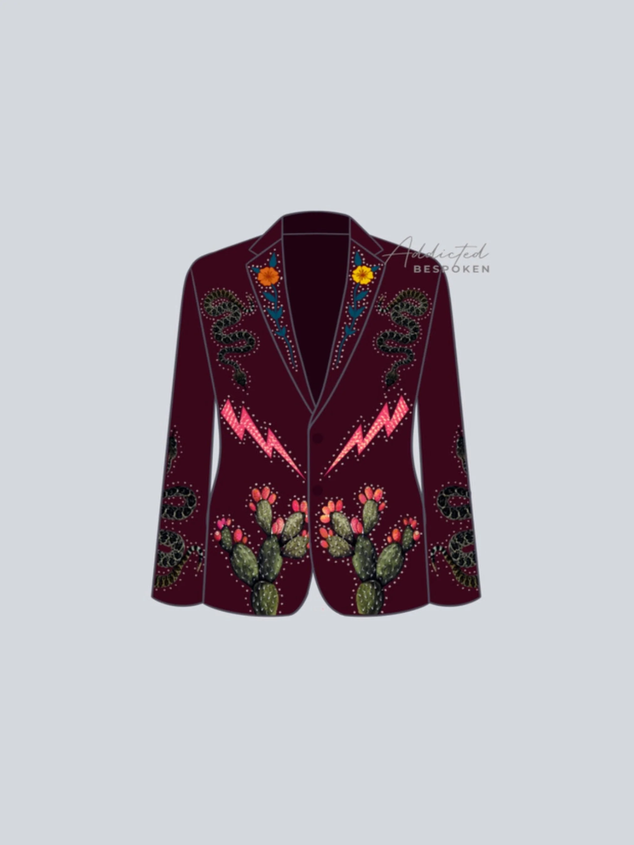Cactus Couture Embroidered Attire - Image 2