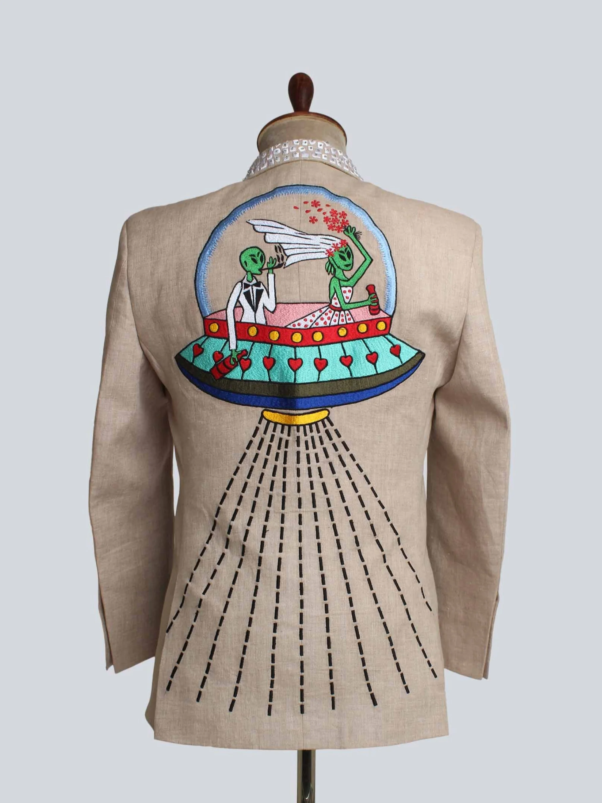 Cactus & Snake Embroidered Western Suit - Image 9