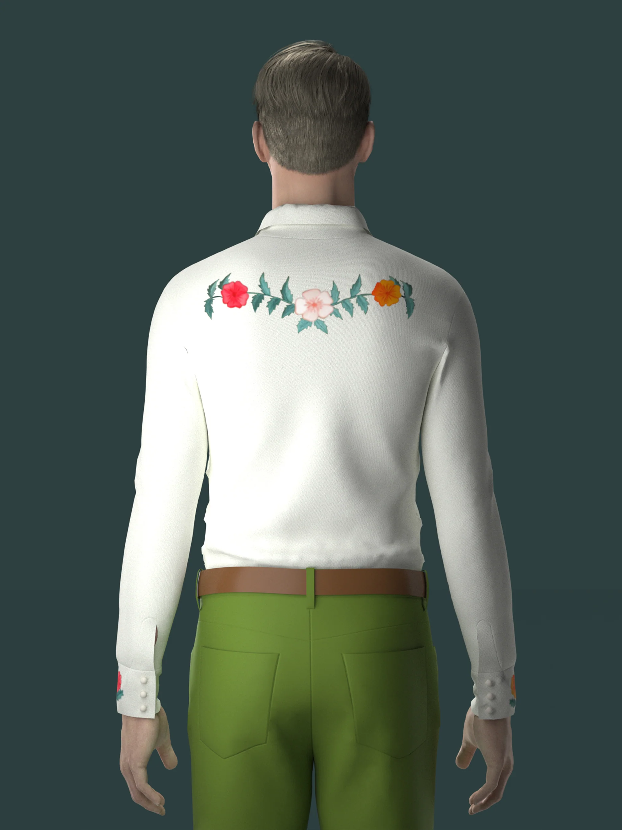 Caribbean Blossom Shirt - Image 2
