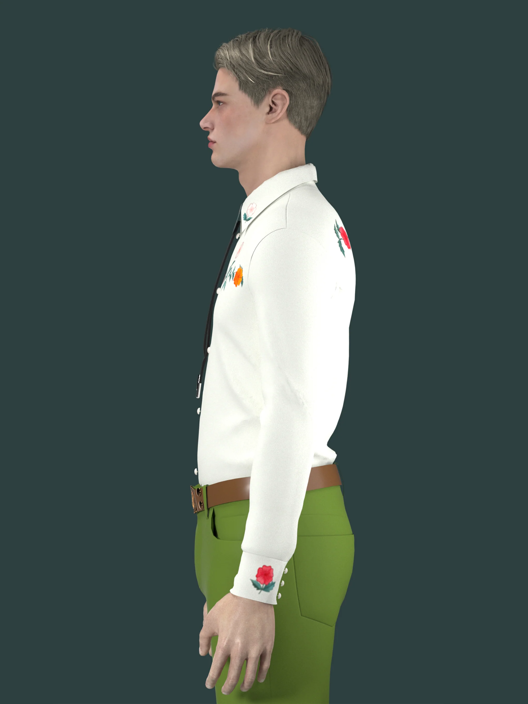 Caribbean Blossom Shirt - Image 3