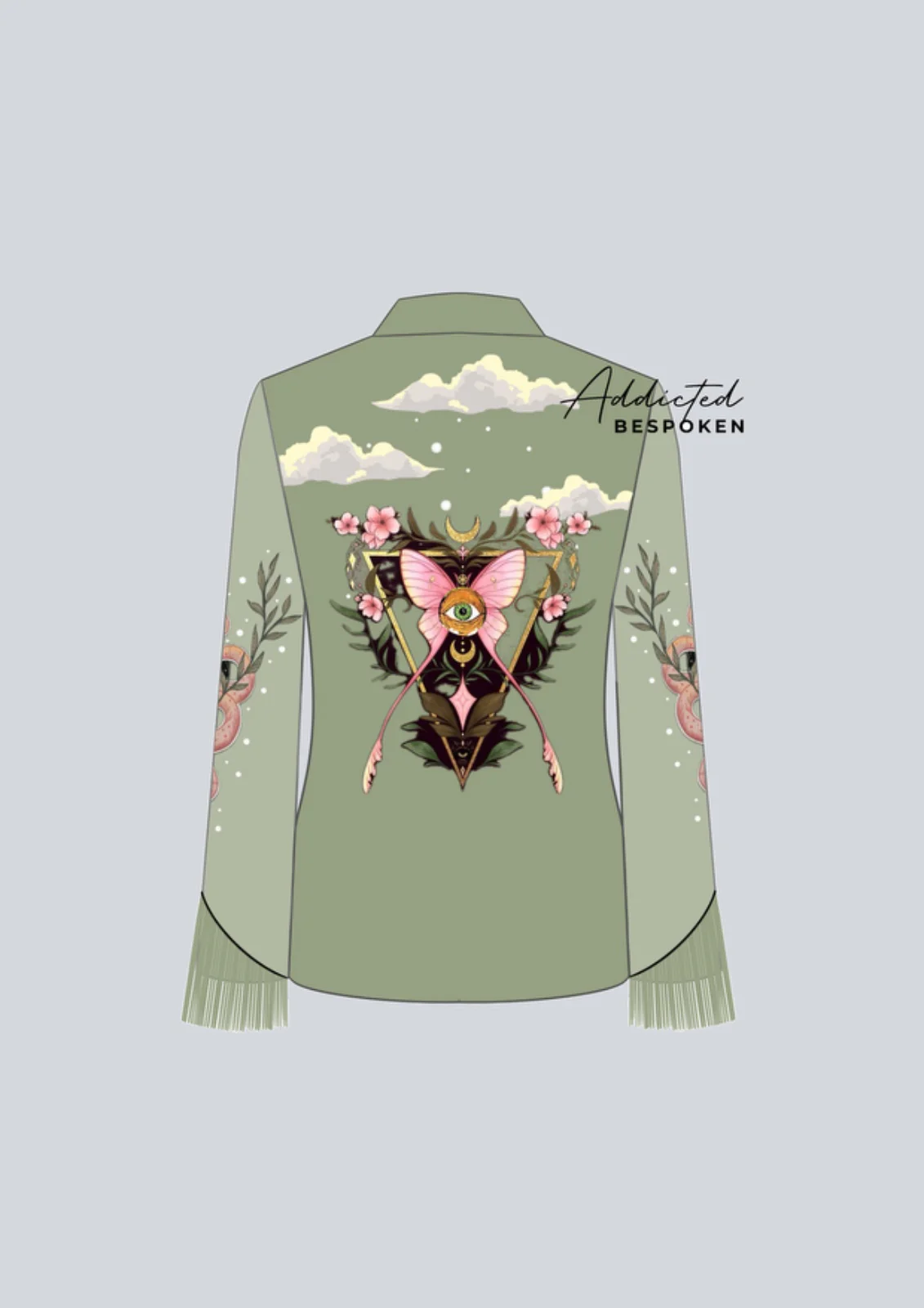 Celestial Garden Embroidered Ensemble - Image 3