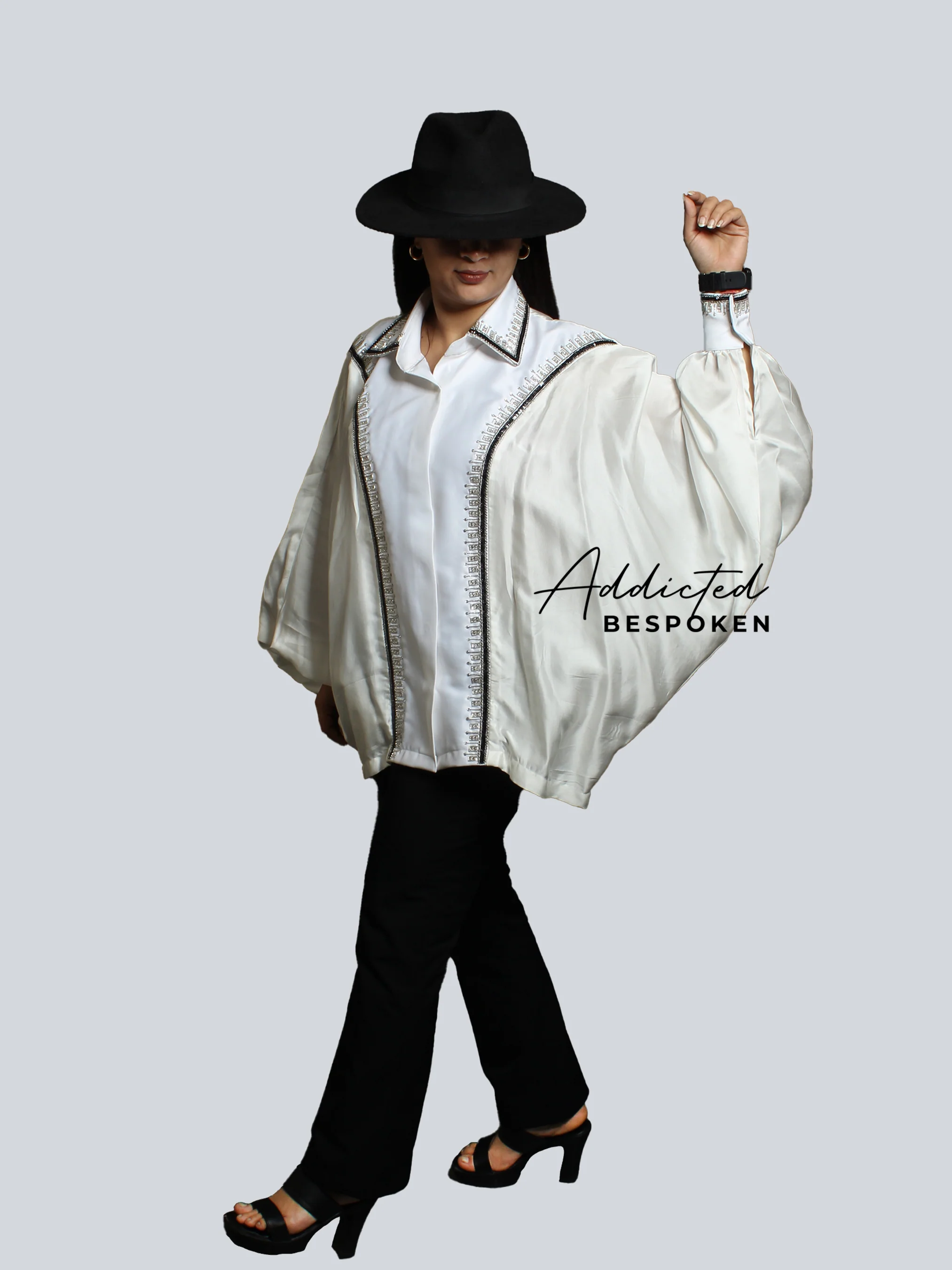 Chic Designer Evening Shirt (CLS) - Image 3