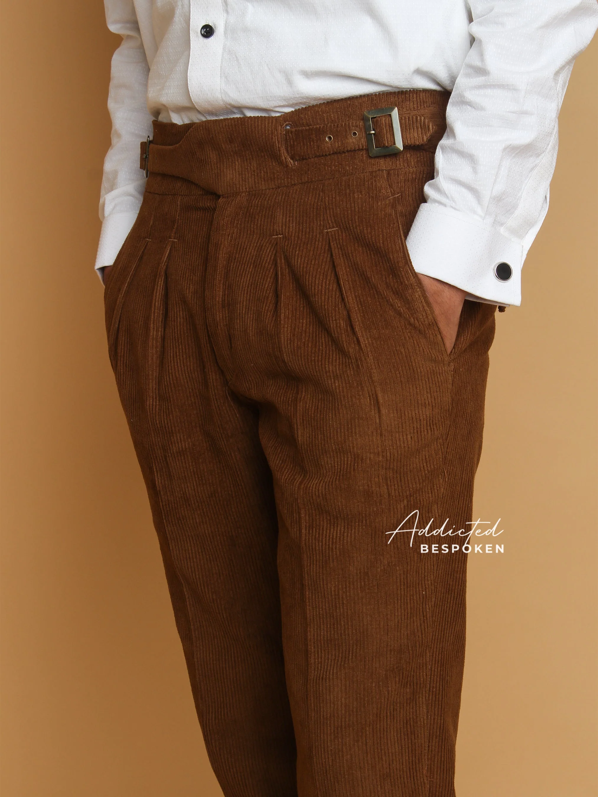 Classic Brown Gurkha Pants - Image 3