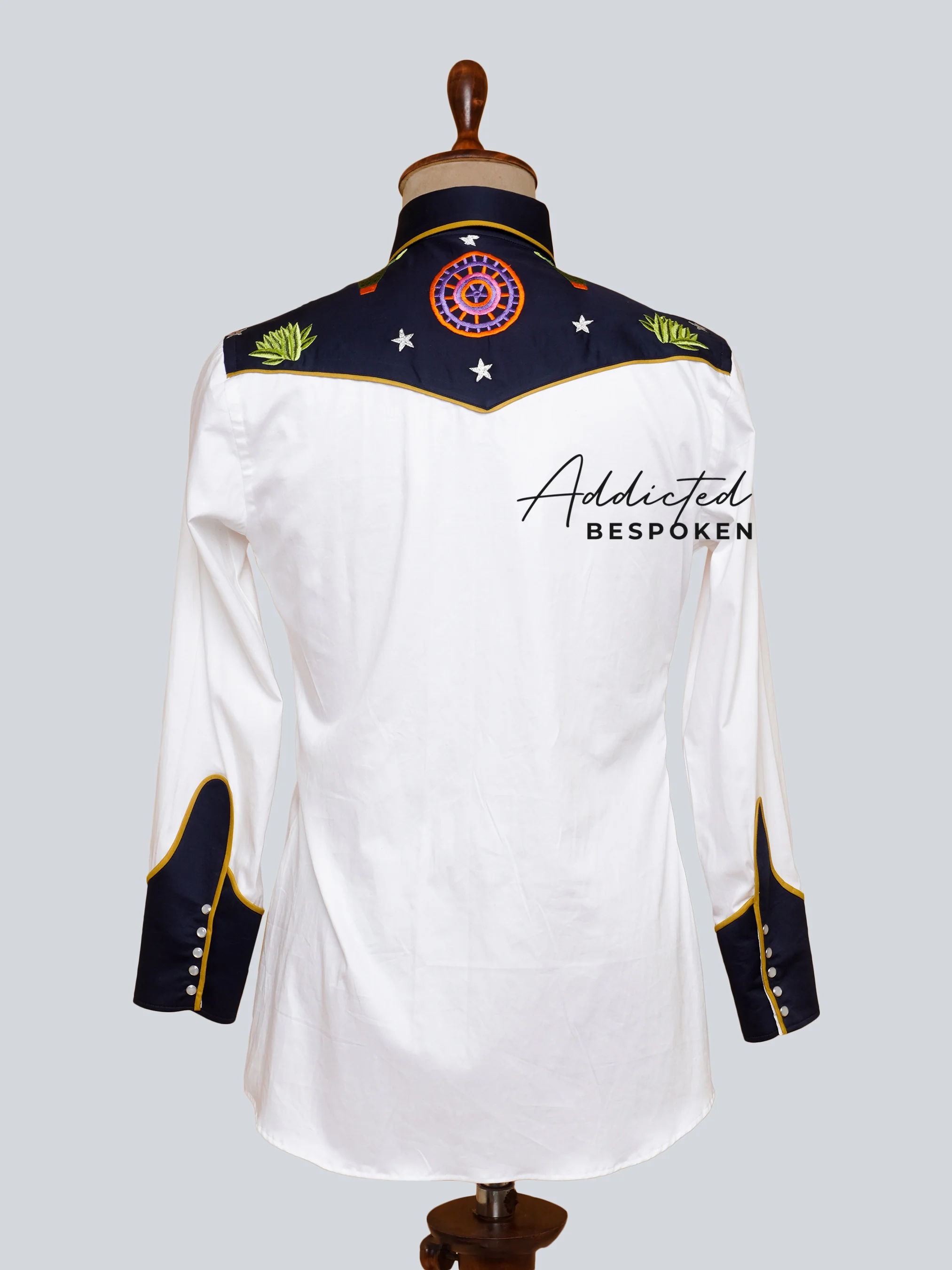 Cosmic Cactus Western Shirt - Image 2