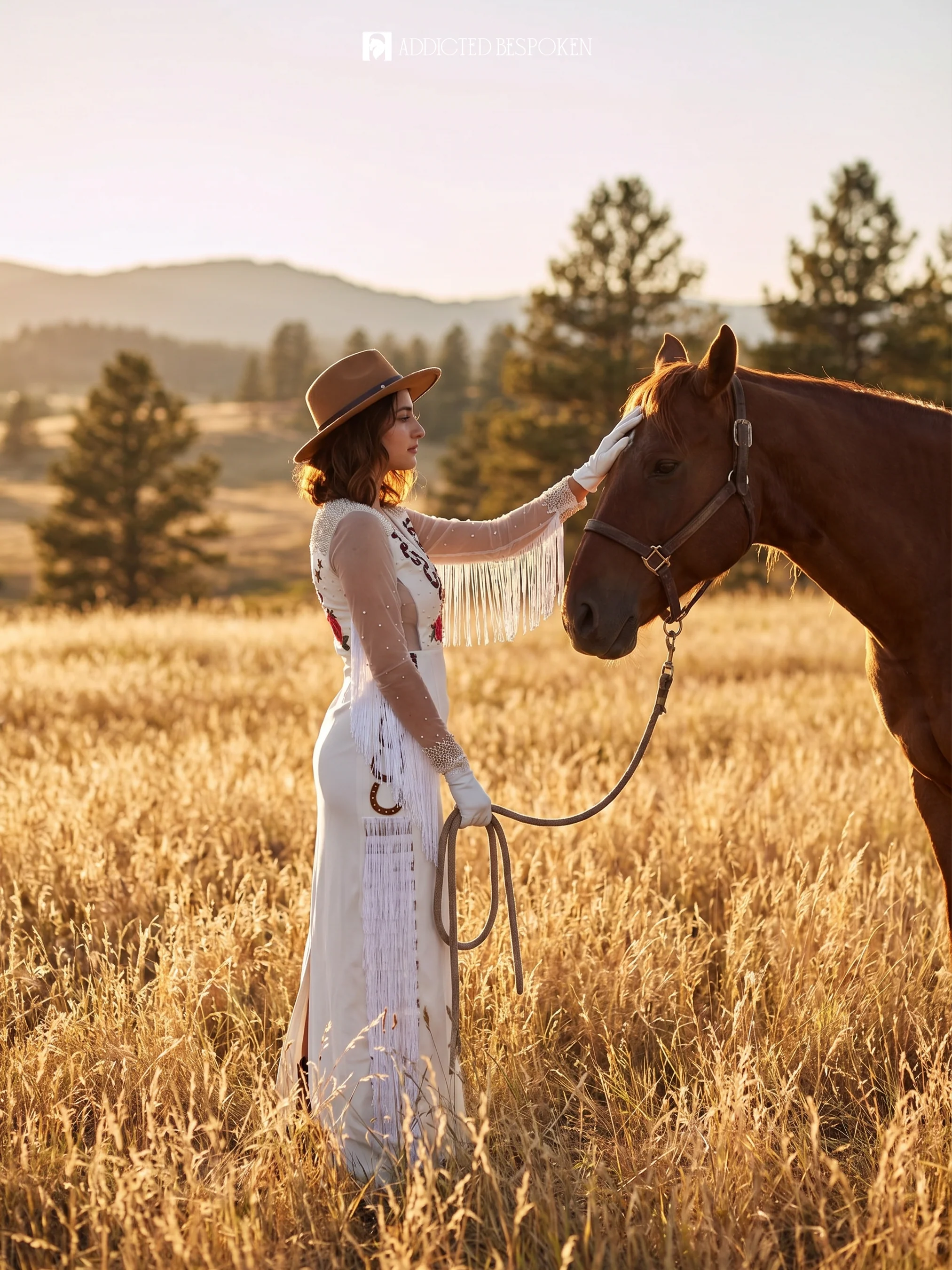 Cowgirl Bridal Dress - Image 4