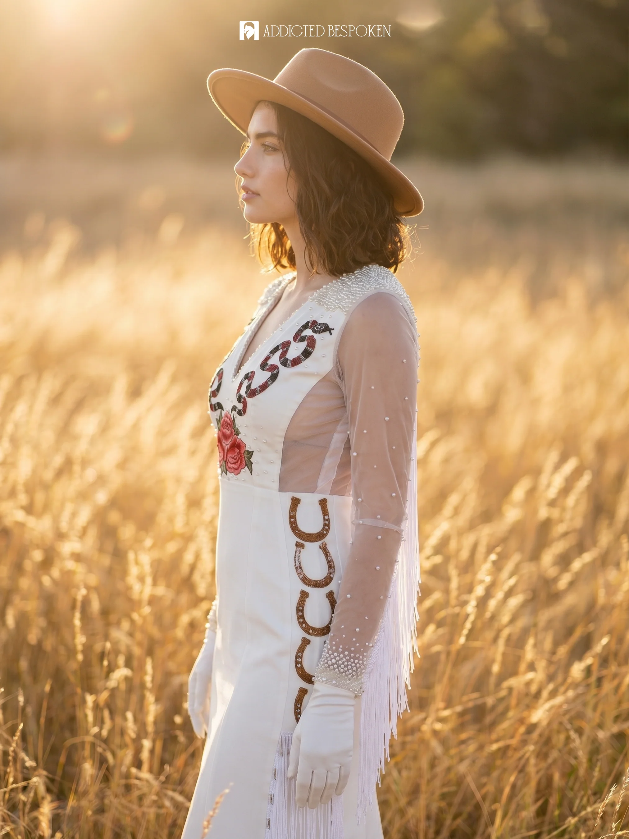 Cowgirl Bridal Dress - Image 5