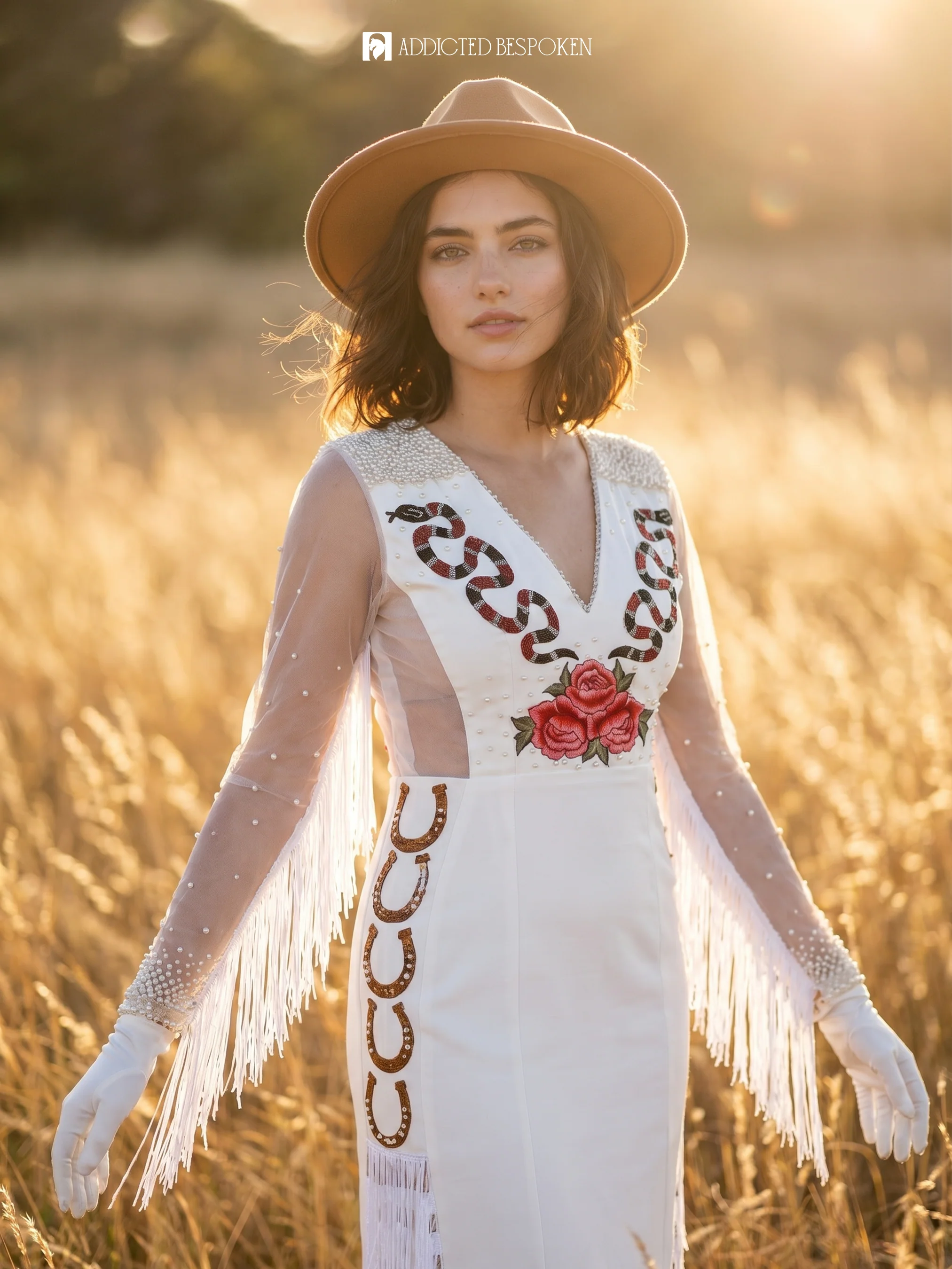 Cowgirl Bridal Dress - Image 6