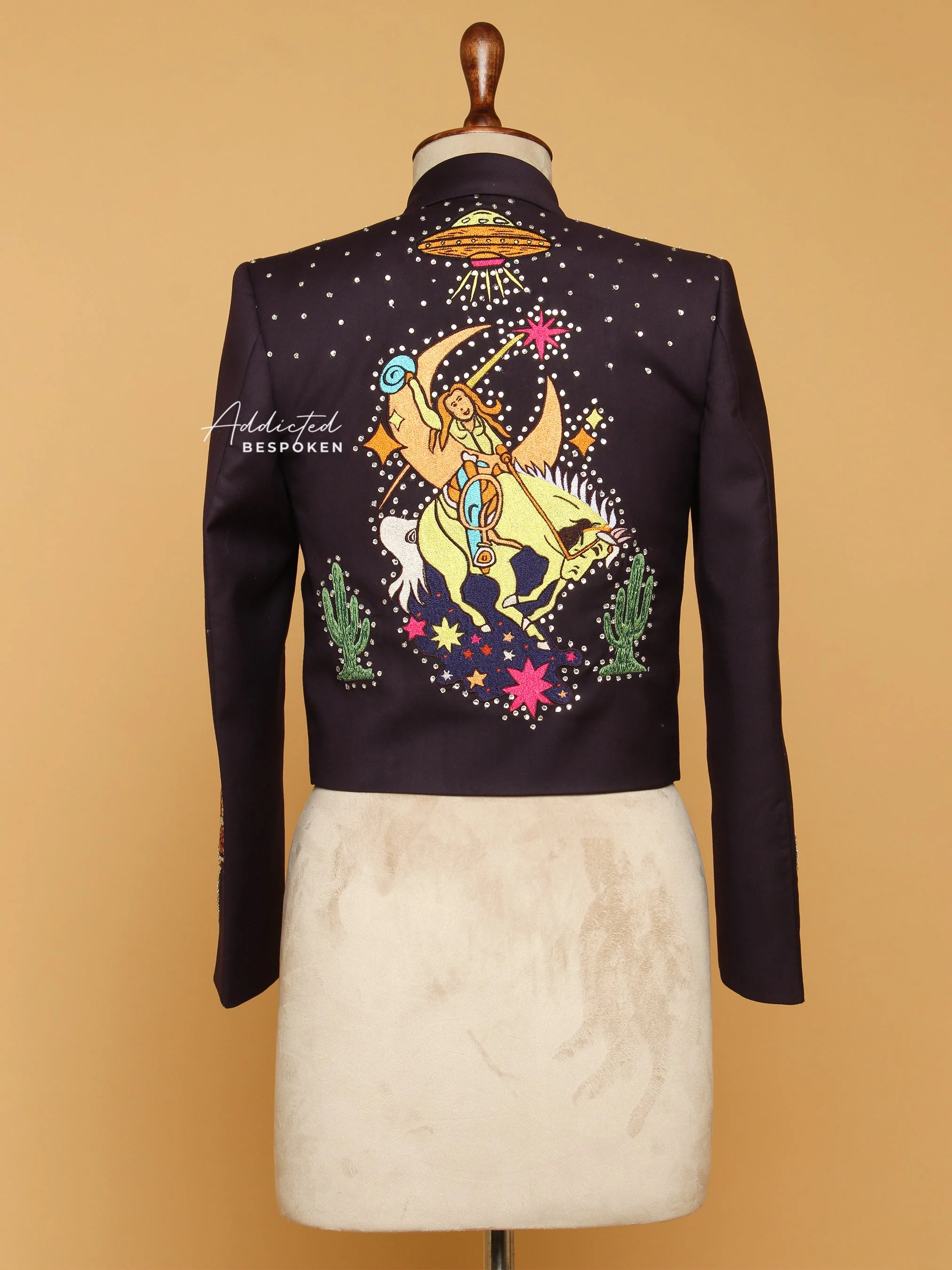 Cowgirl Space Embroidered Blazer - Image 10